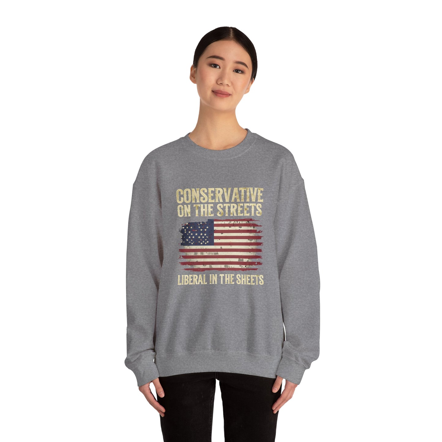 Political Sweatshirt Conservative Liberal Gift Shirt