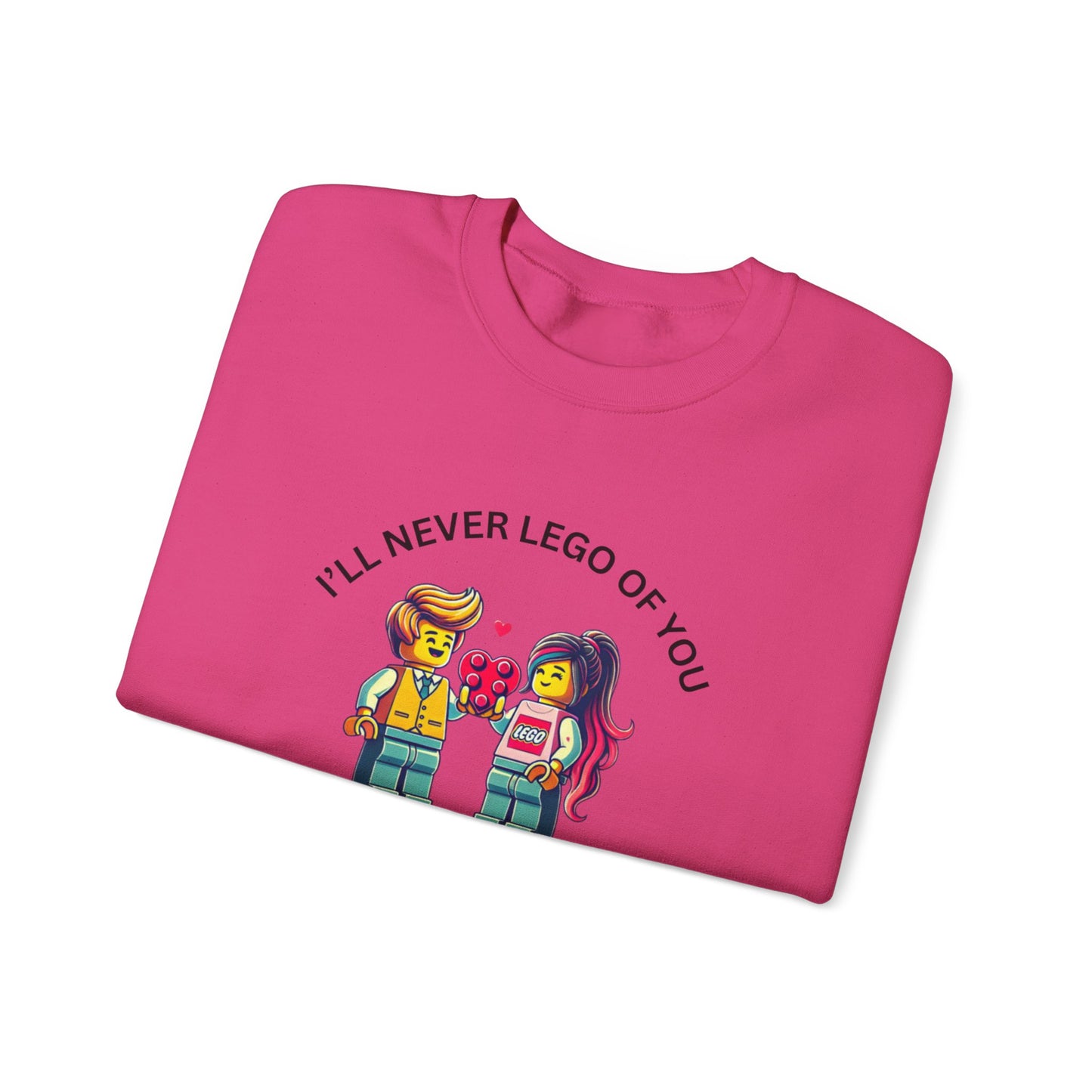Ill Never Let go Valentines Day Unisex Heavy Blend™ Crewneck Sweatshirt