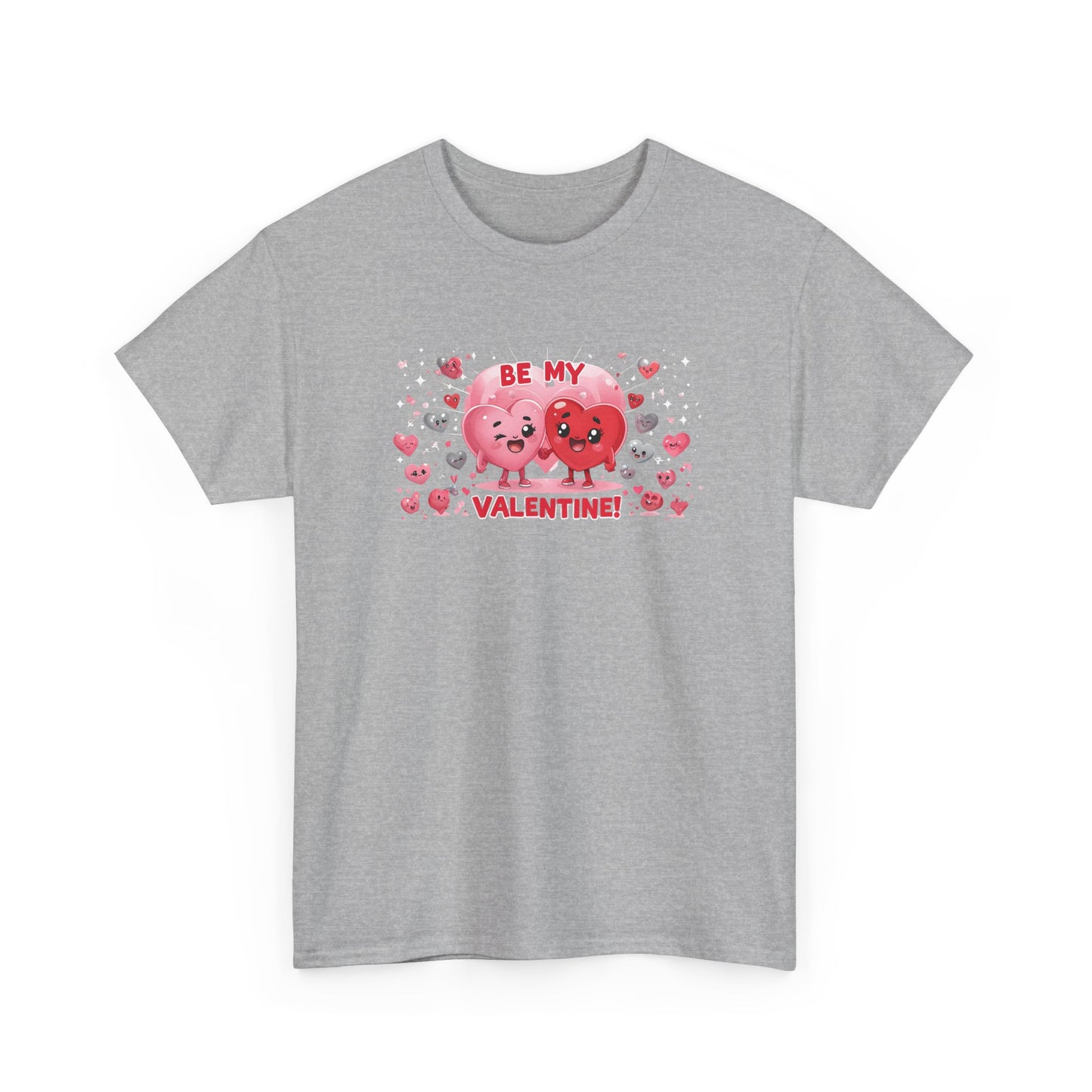 Valentines Day Candy Hearts T-Shirt Cotton Shirt