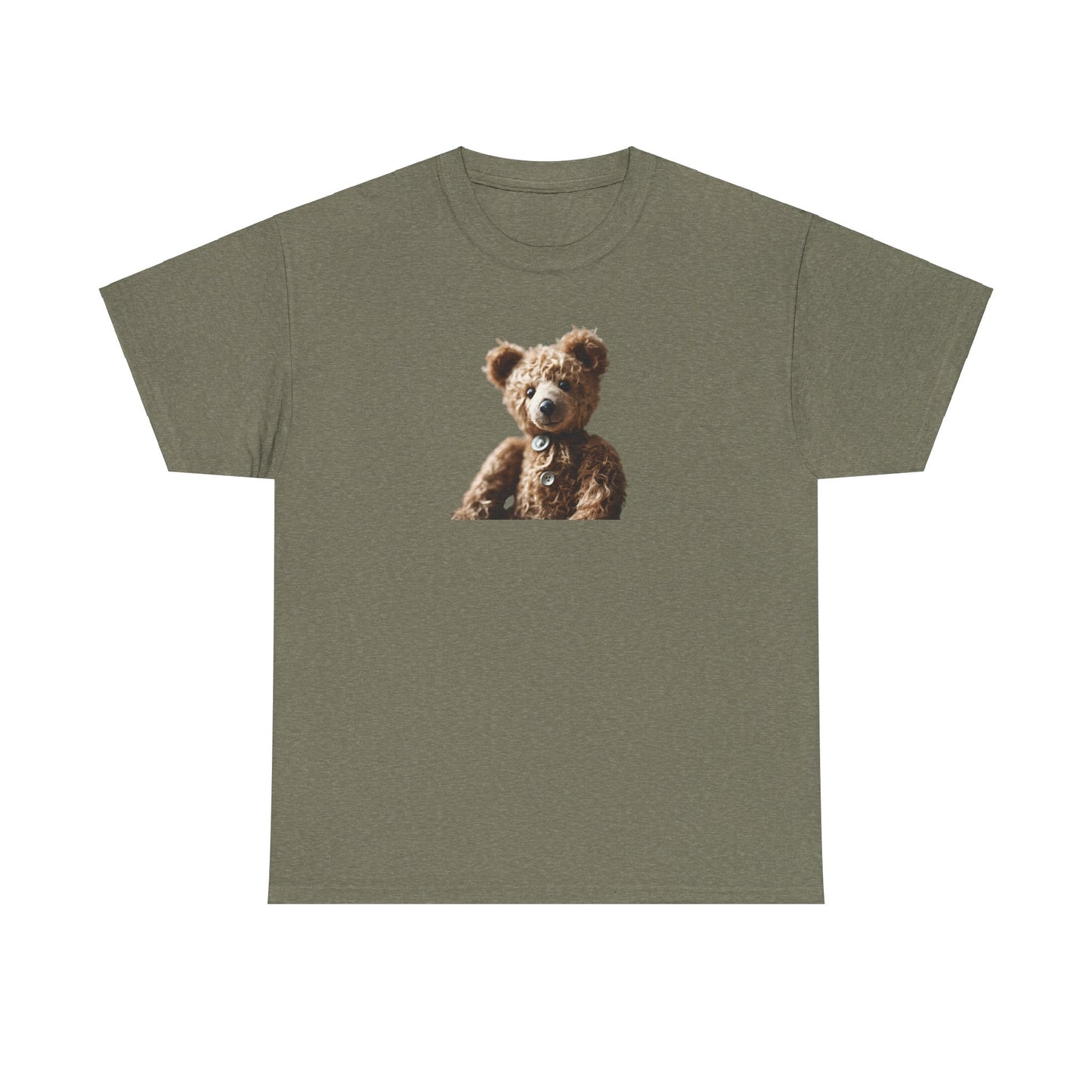 Vintage Classic Teddy Bear Cotton T-Shirt