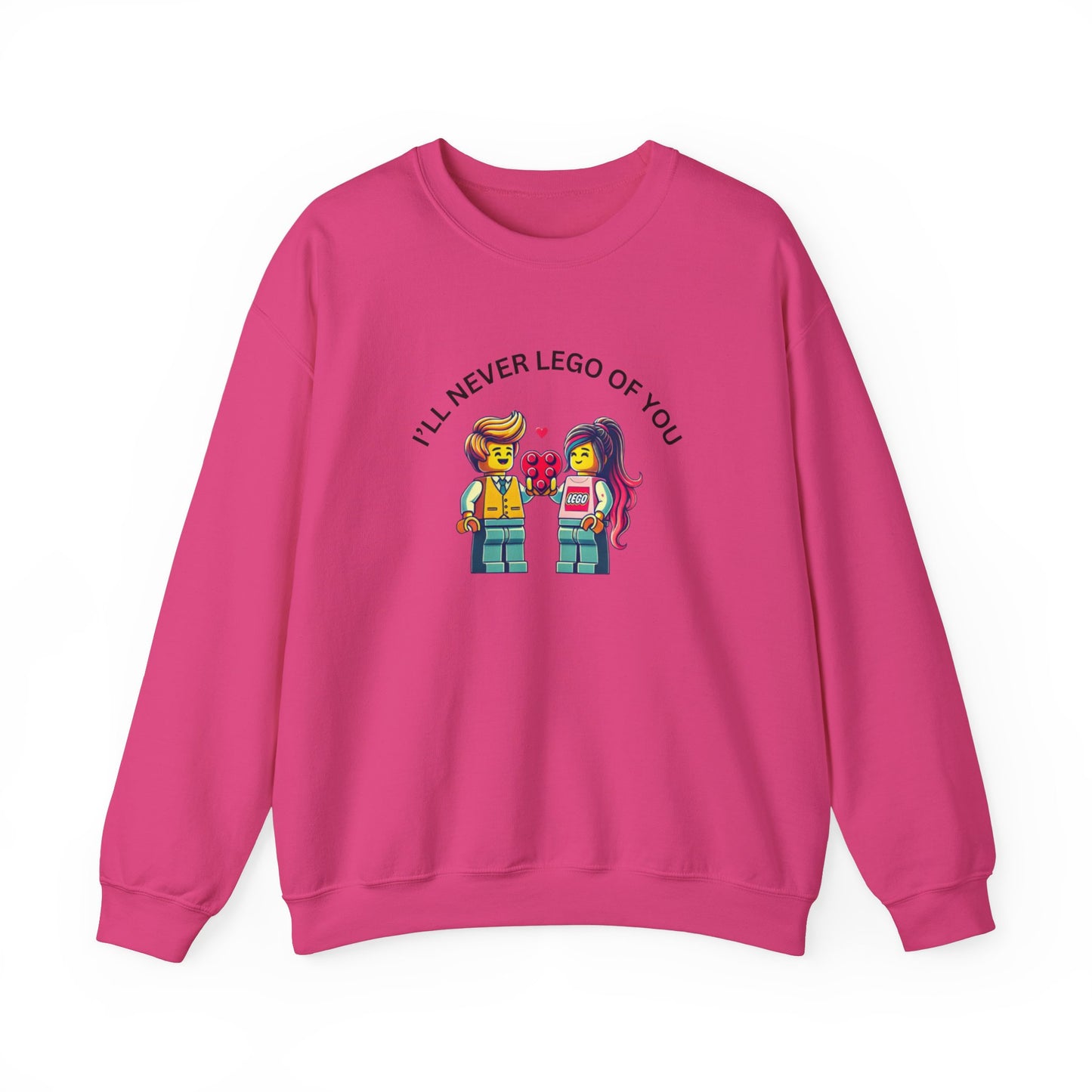 Ill Never Let go Valentines Day Unisex Heavy Blend™ Crewneck Sweatshirt