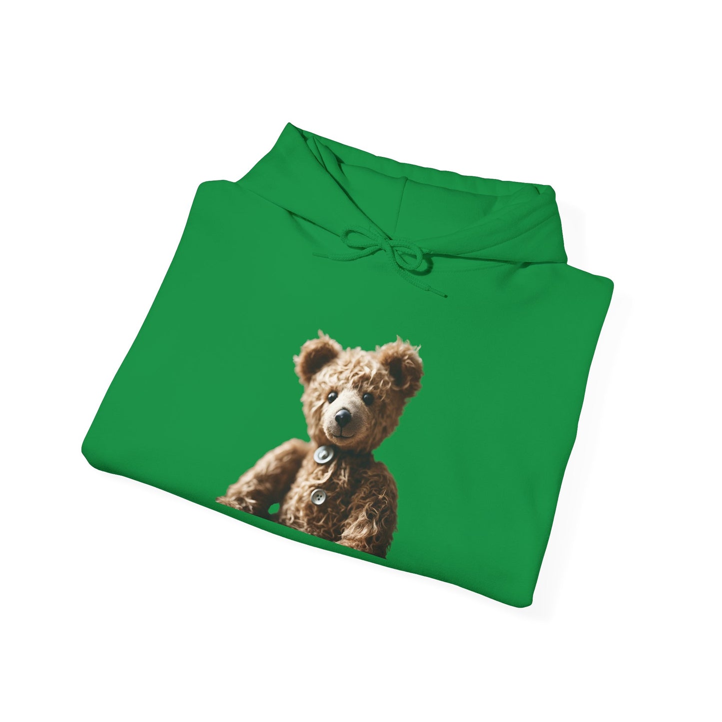 Vintage Classic Teddy Bear Cotton Hoodie Hooded Sweatshirt