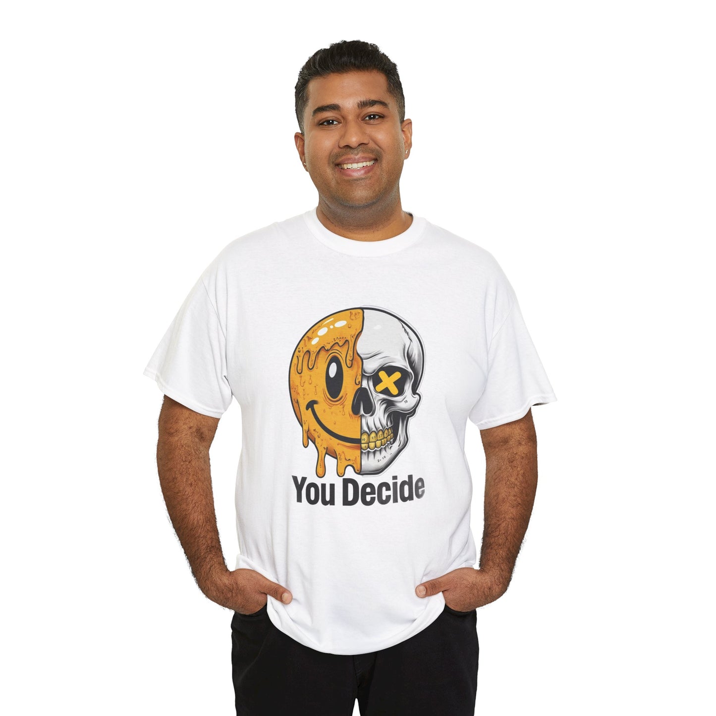 You Decide Unisex Heavy Cotton Tee Printify