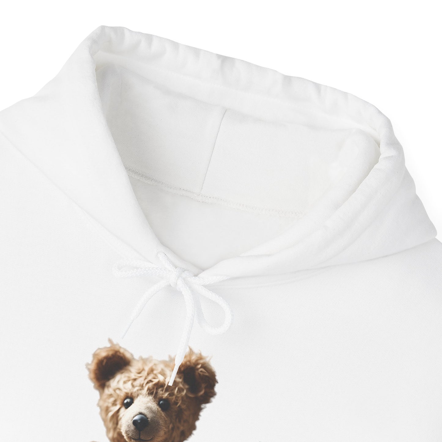 Vintage Classic Teddy Bear Cotton Hoodie Hooded Sweatshirt