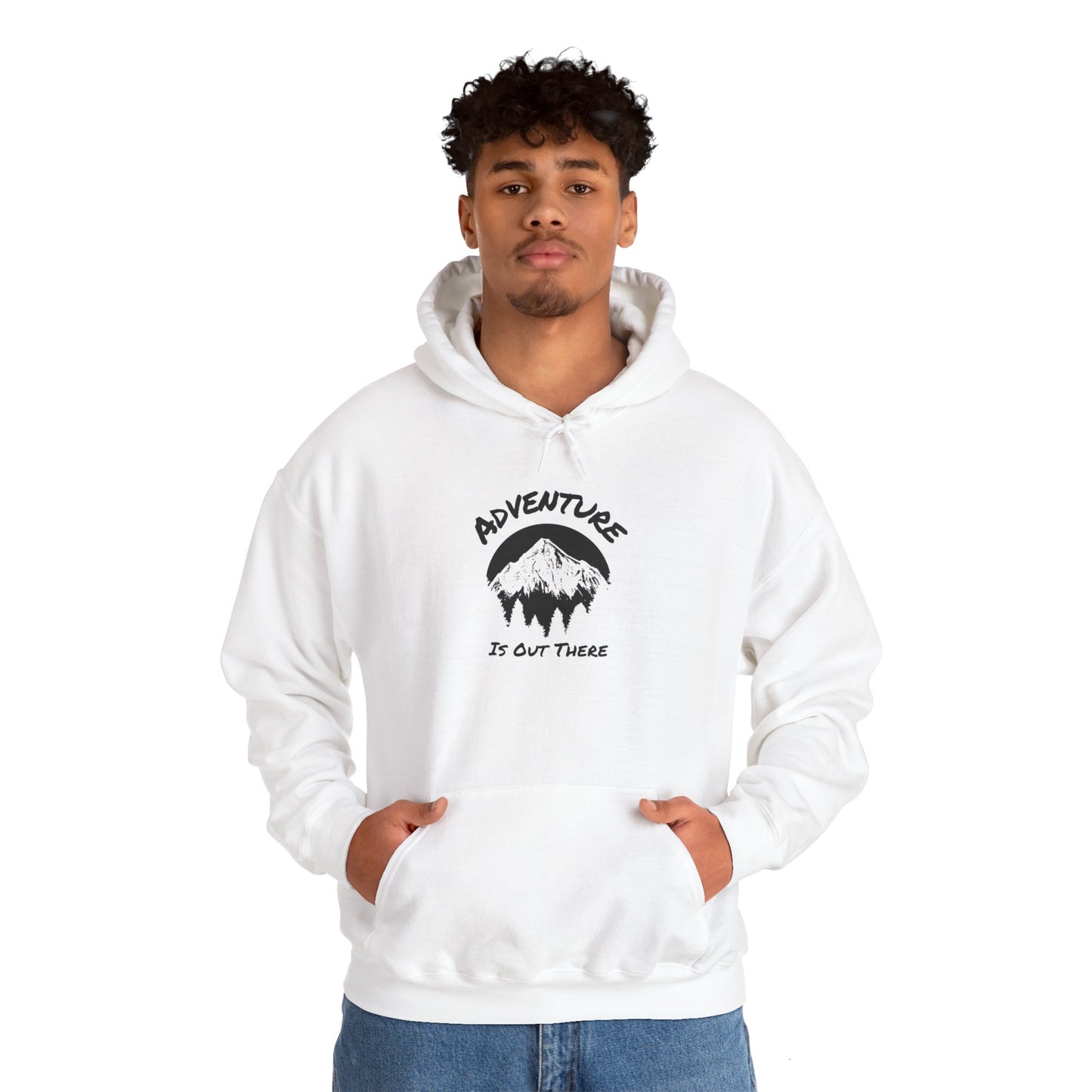 Hoodie Hooded Sweatshirt Adventure Is Out There