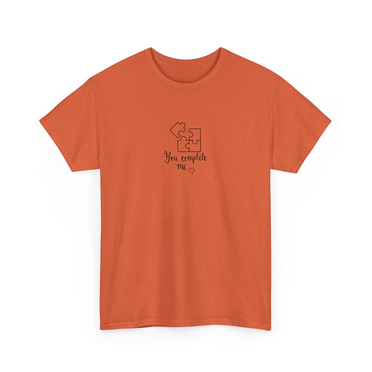 You Complete Me Valentine Day Cotton t-Shirt