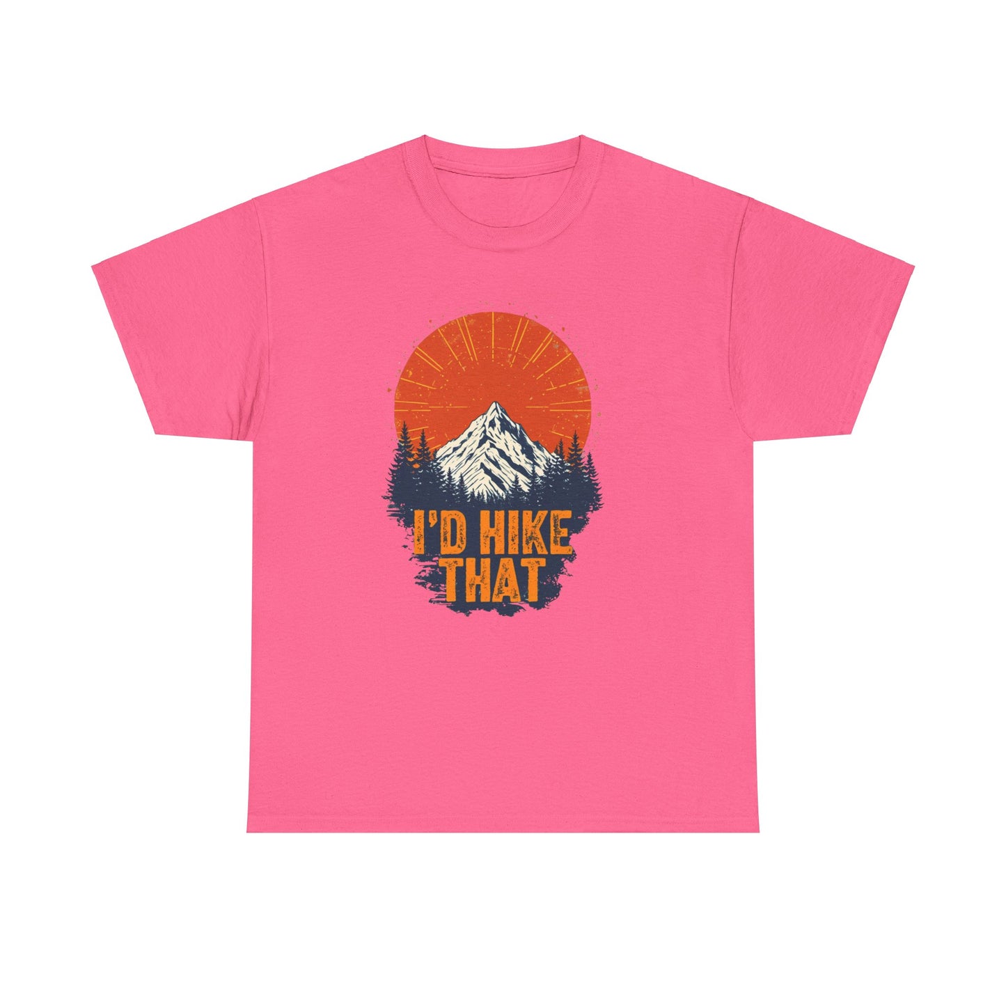 Id Hike That Unisex Heavy Cotton Tee