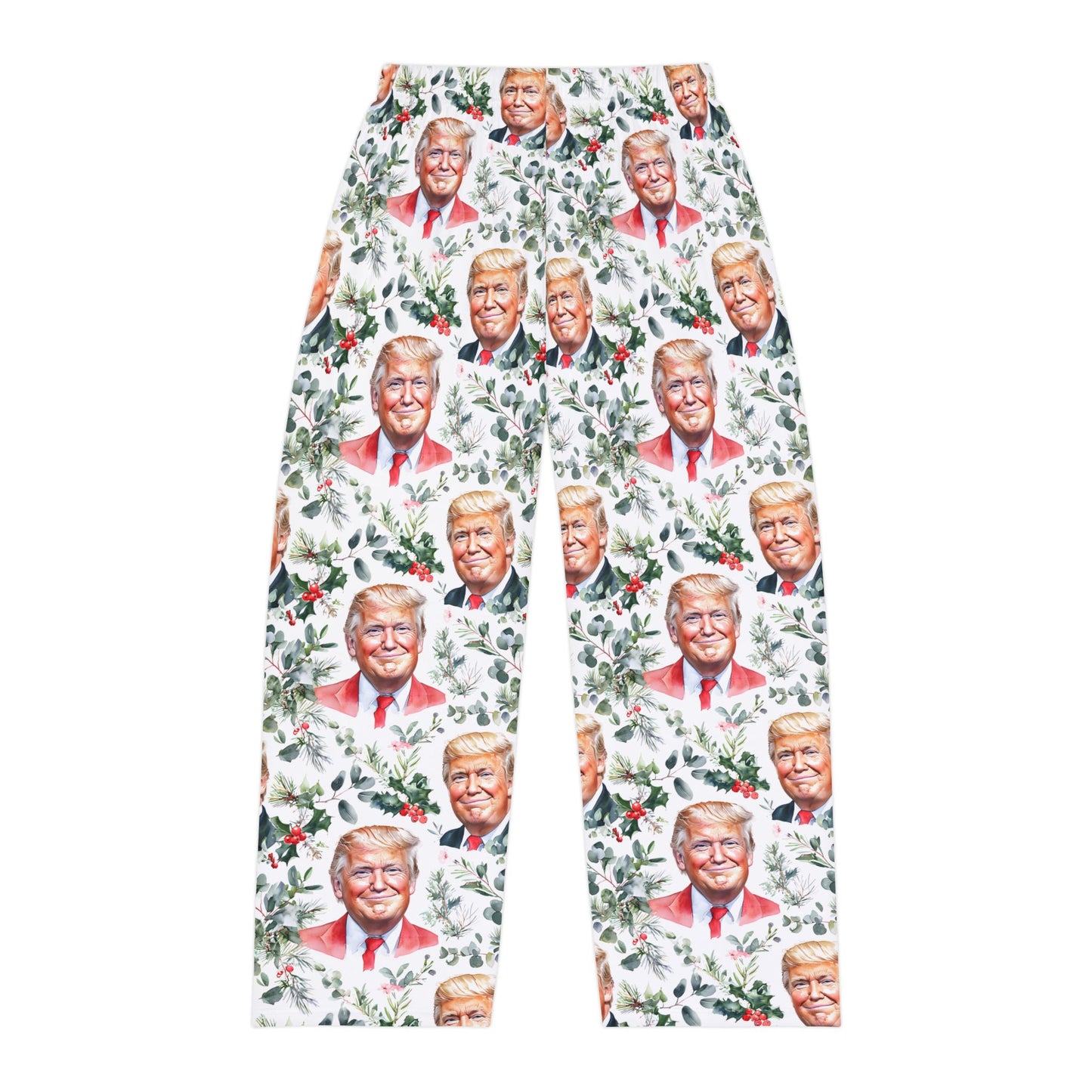 Donald trump Men's Pajama Pants (AOP) Printify