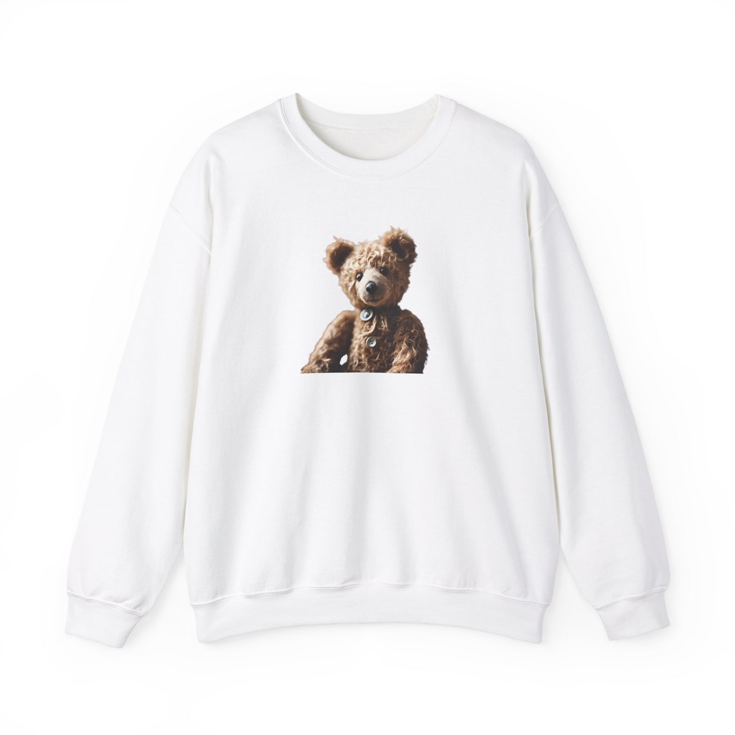 Vintage Classic Teddy Bear Cotton Sweatshirt