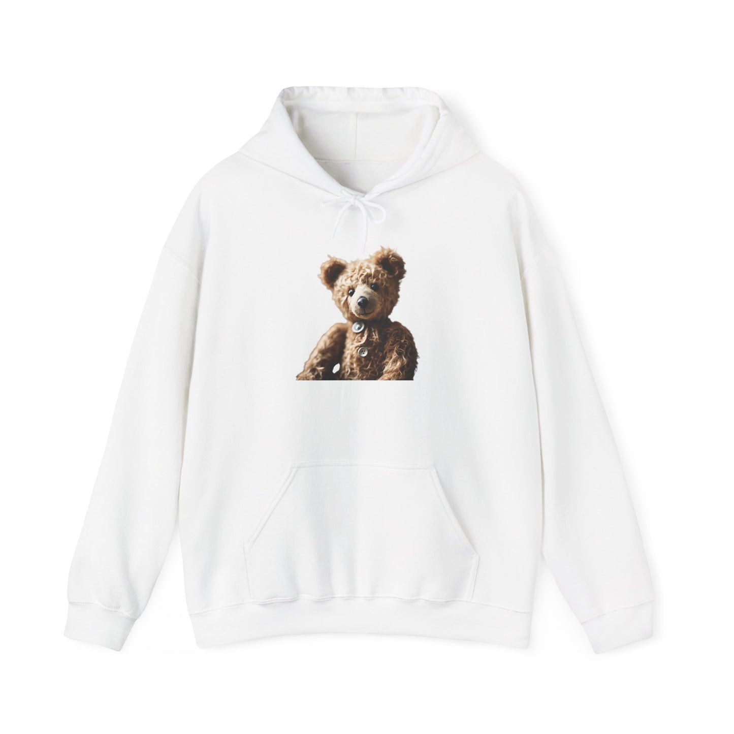 Vintage Classic Teddy Bear Cotton Hoodie Hooded Sweatshirt