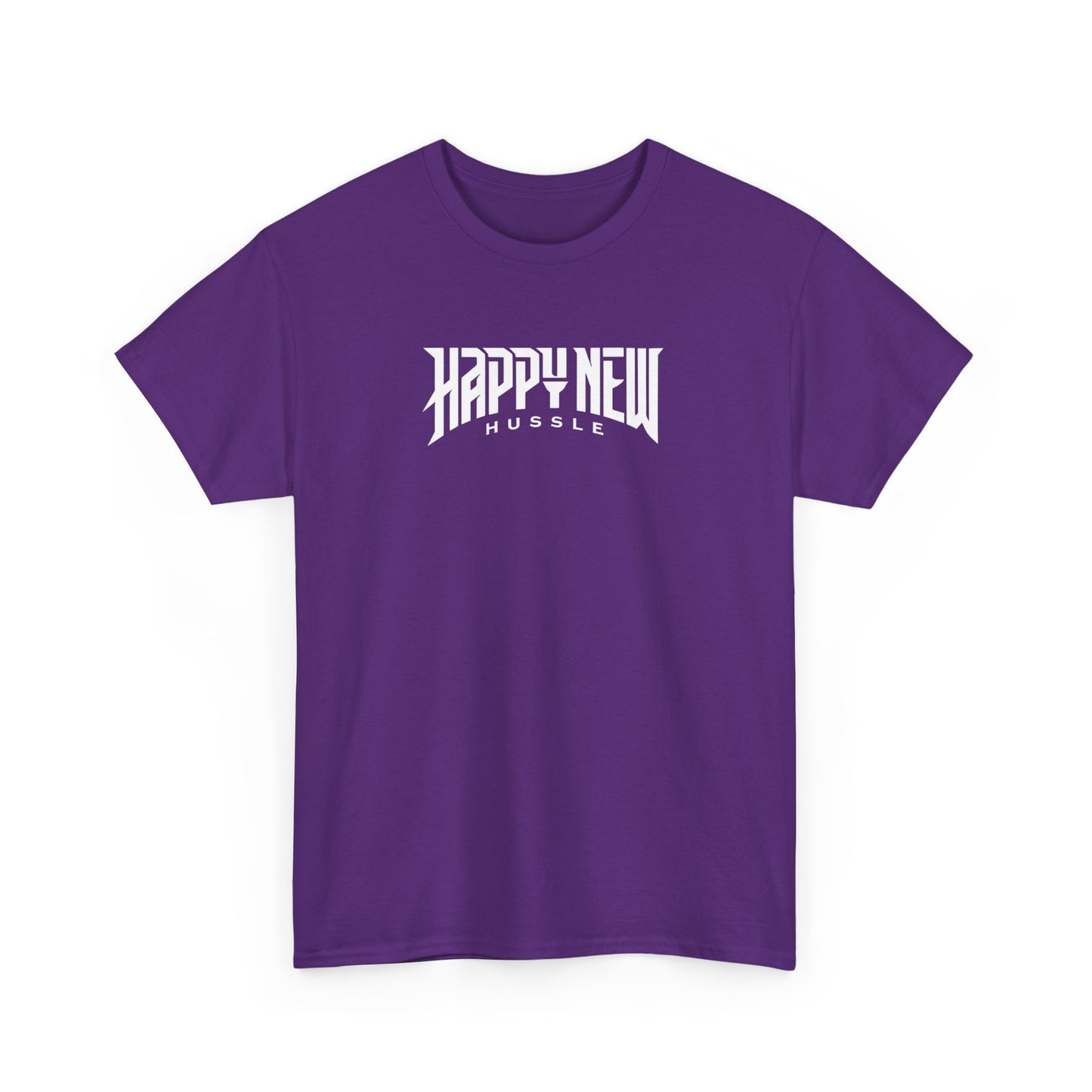 Happy New Year Hussle Cotton T-Shirt Fitspiration