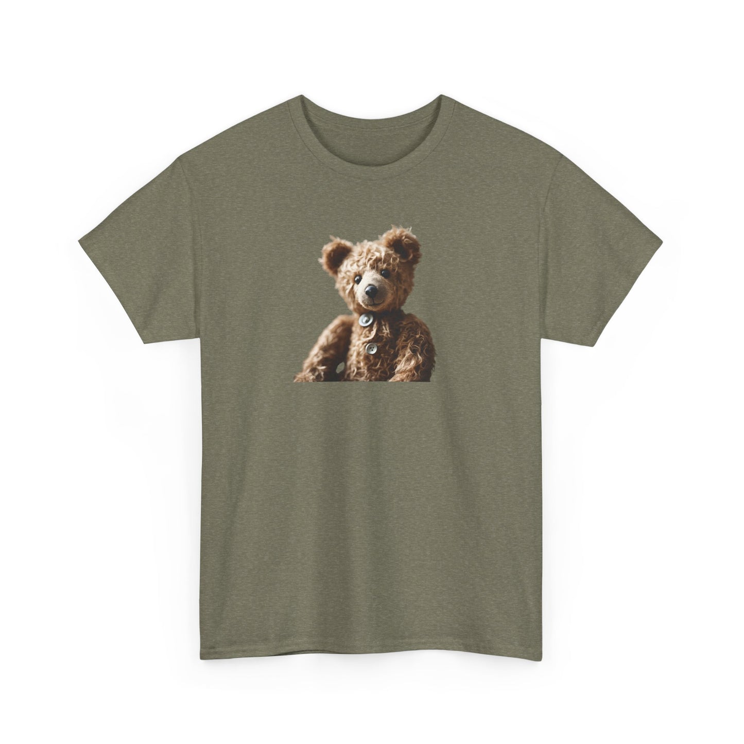 Vintage Classic Teddy Bear Cotton T-Shirt