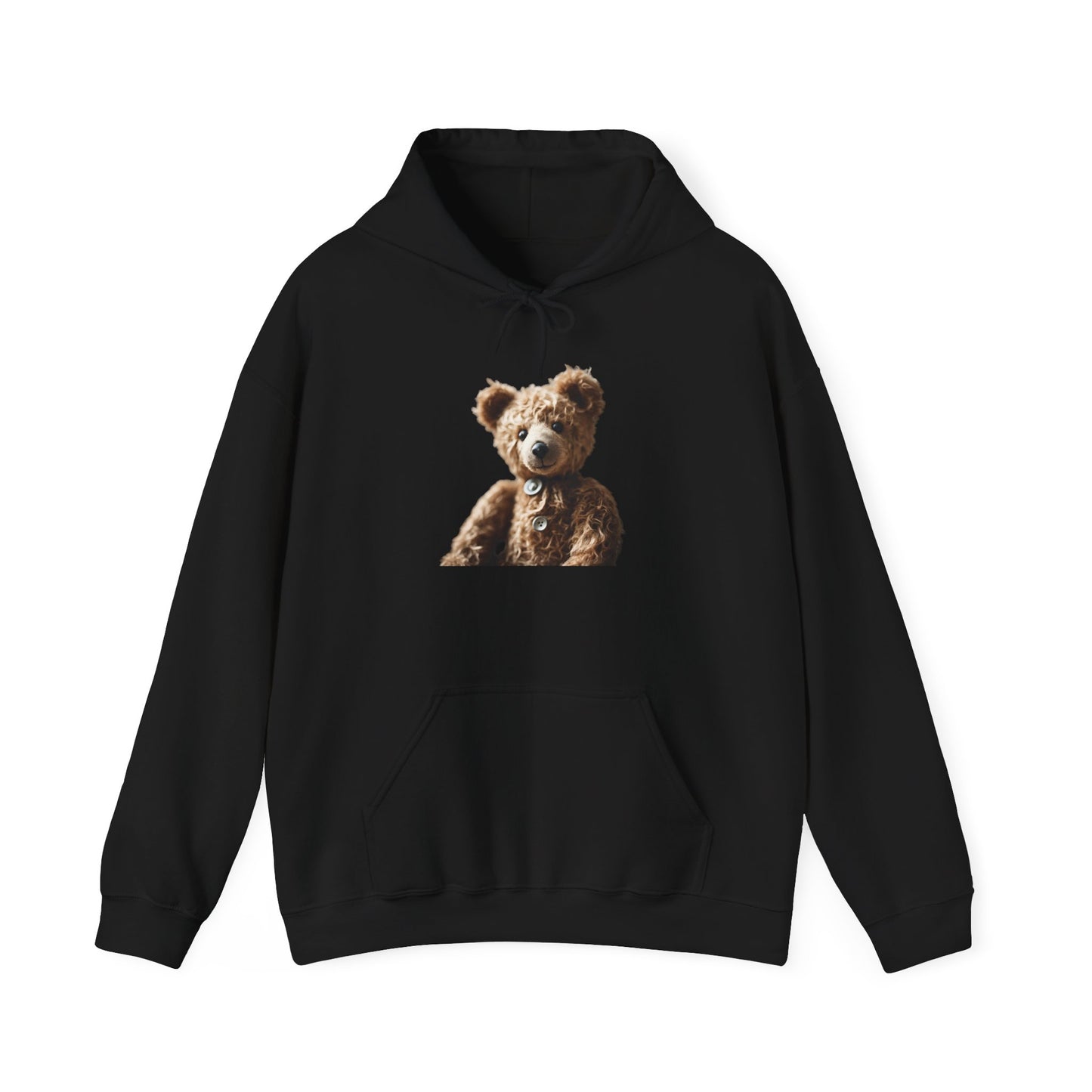 Vintage Classic Teddy Bear Cotton Hoodie Hooded Sweatshirt