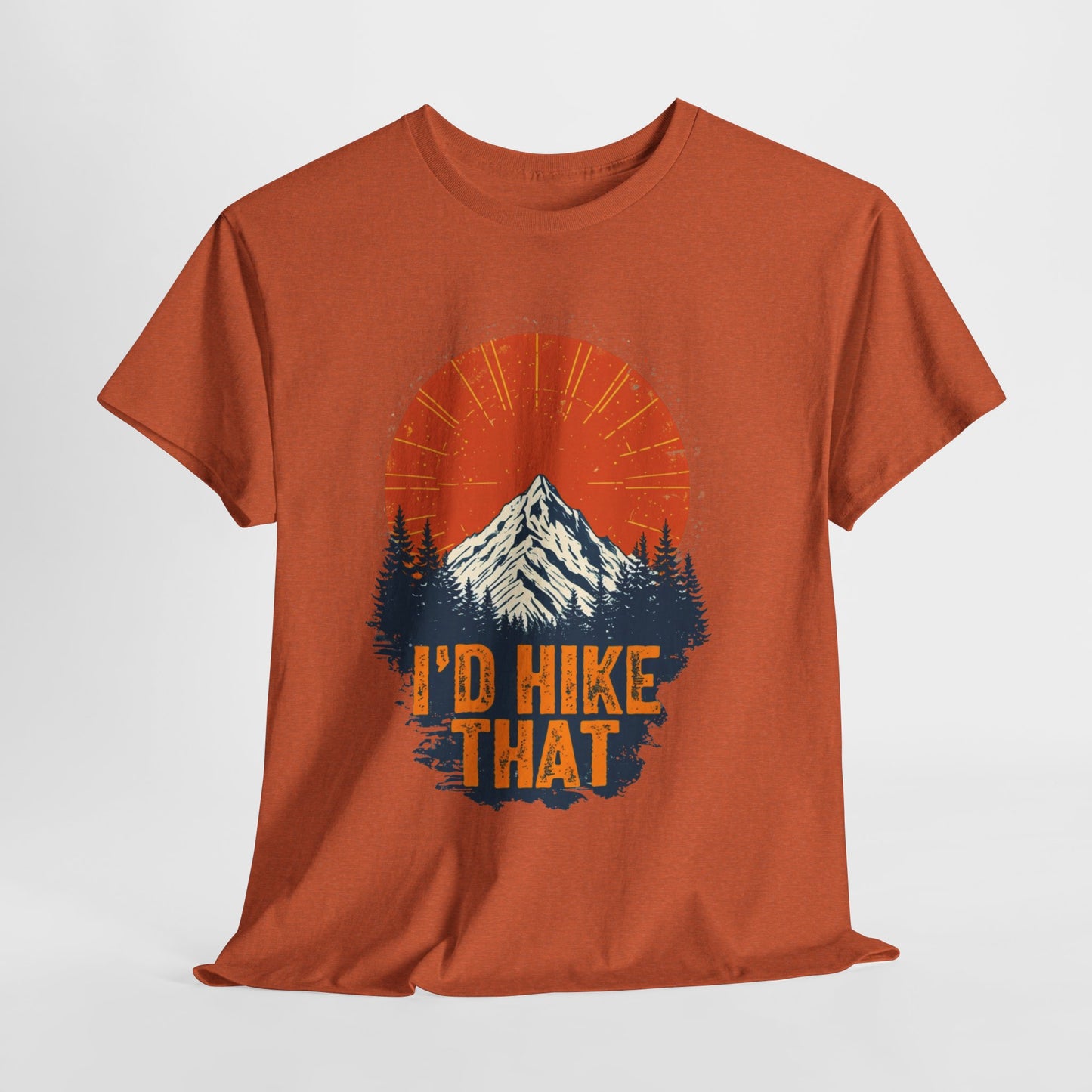 Id Hike That Unisex Heavy Cotton Tee