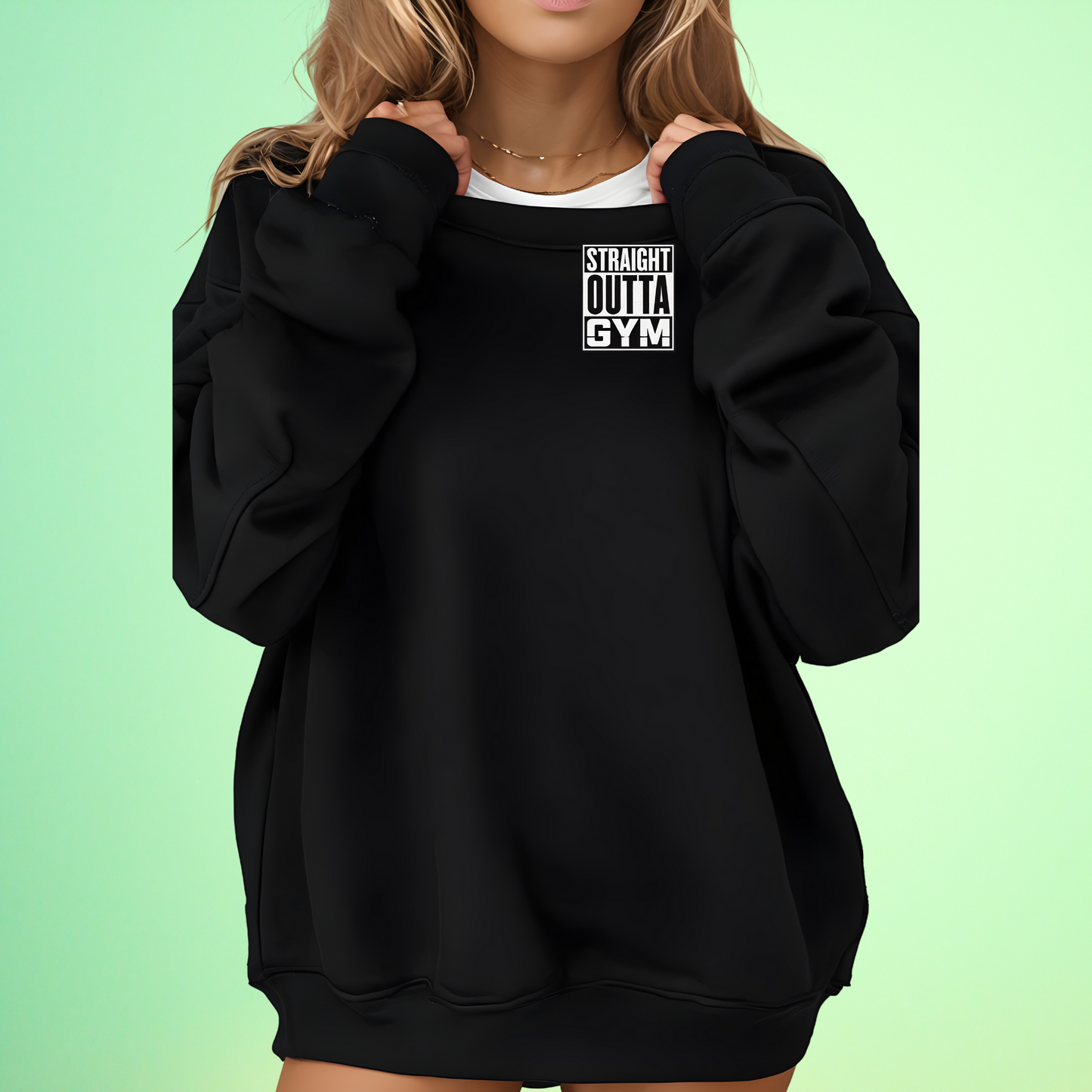 Motivational Gym Sweatshirt