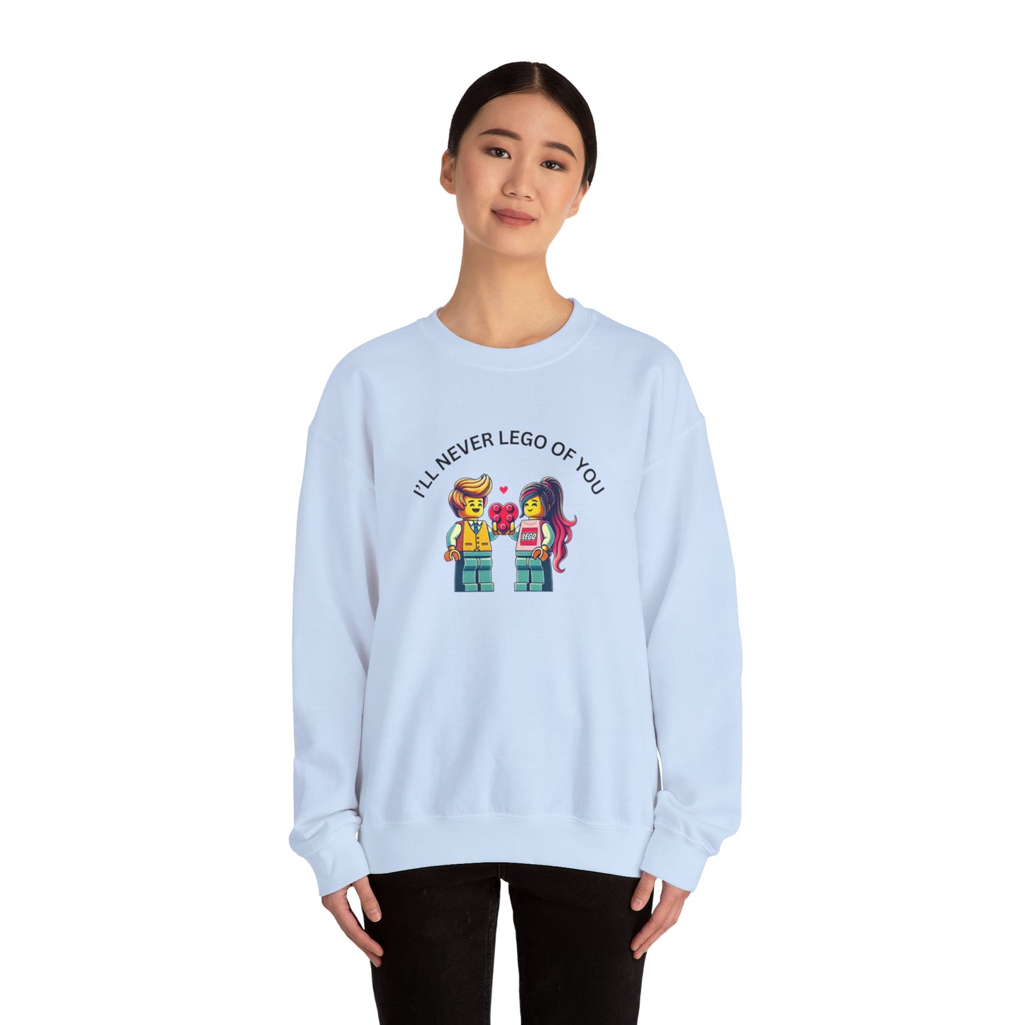 Ill Never Let go Valentines Day Unisex Heavy Blend™ Crewneck Sweatshirt