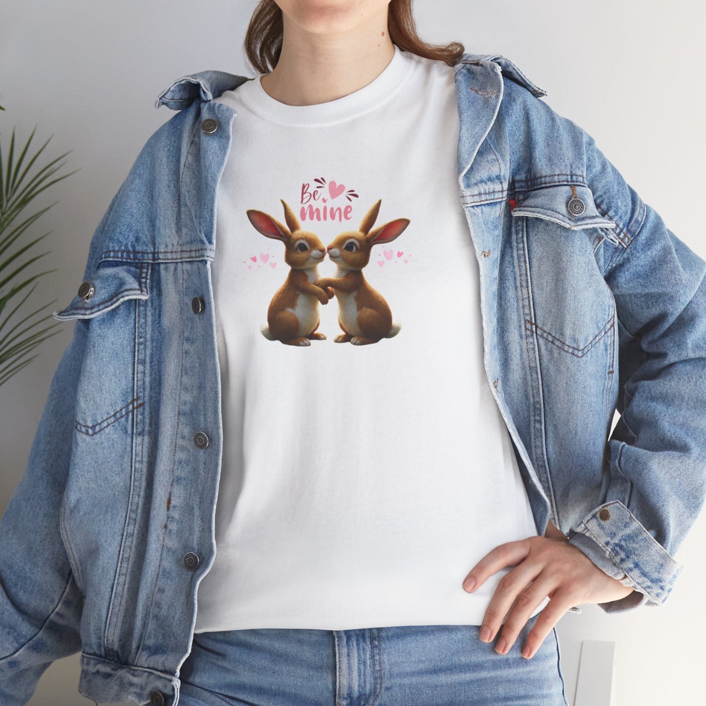 Bunny Love Be Mine Valentine Tee
