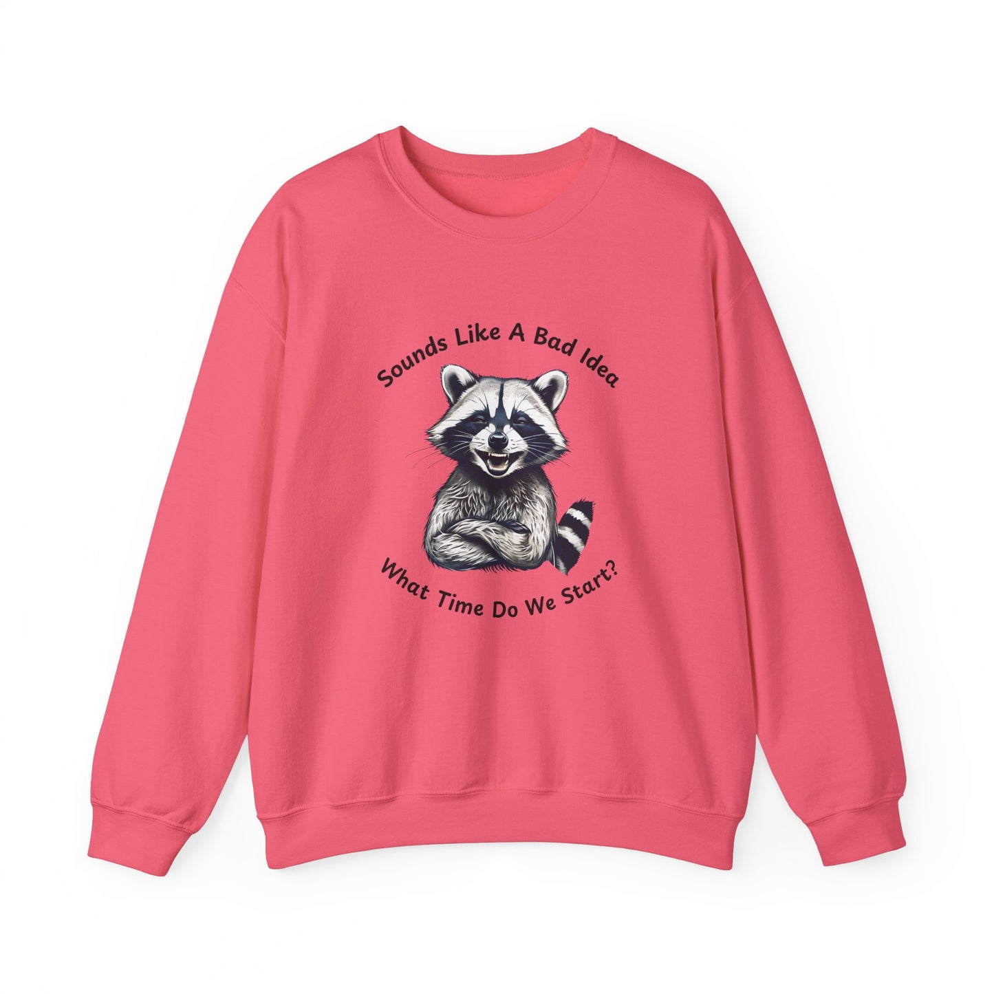 Vintage Sweatshirt Raccoon Sounds Like A Bad Idea