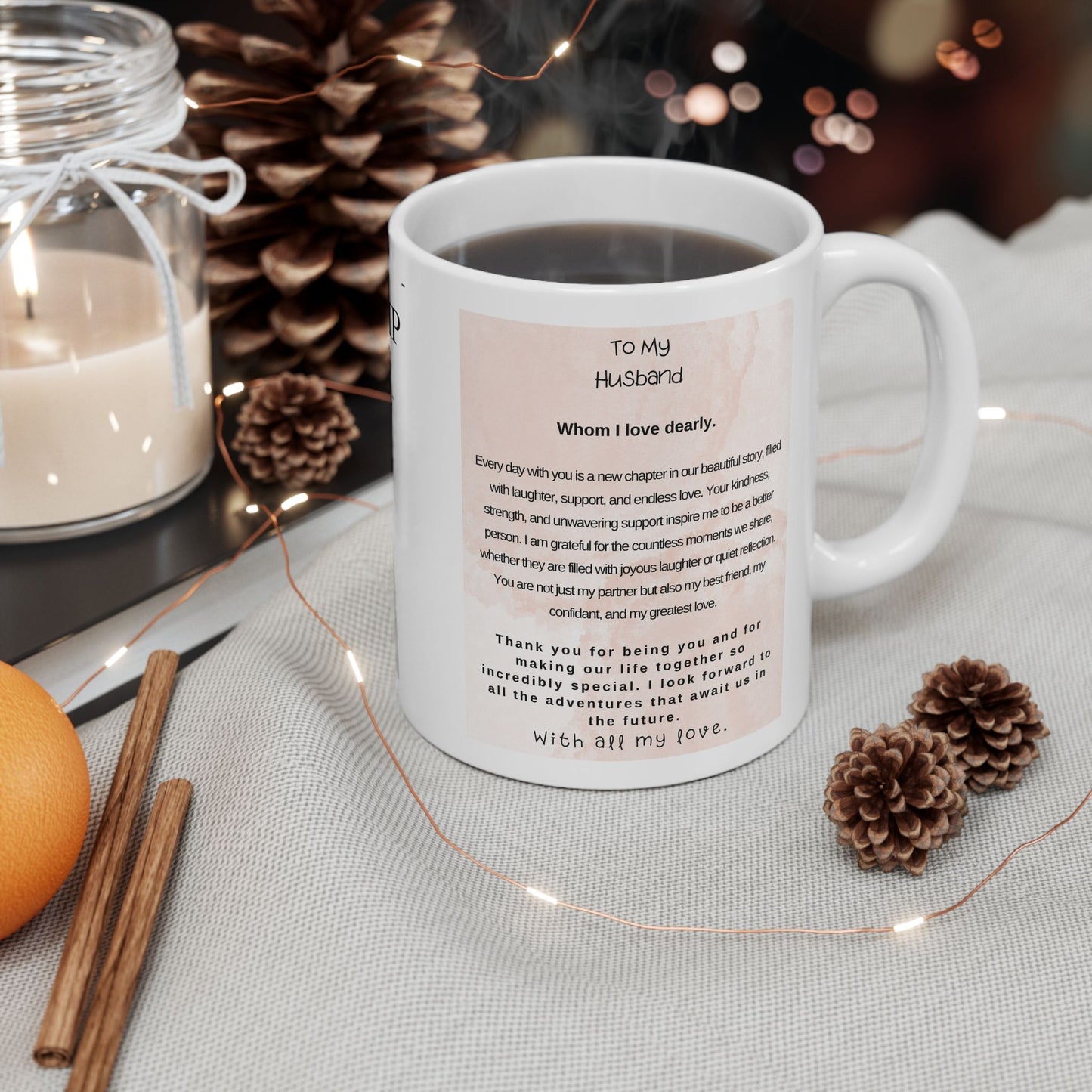 To My Husband Trump Ceramic Mug, (11oz, 15oz)