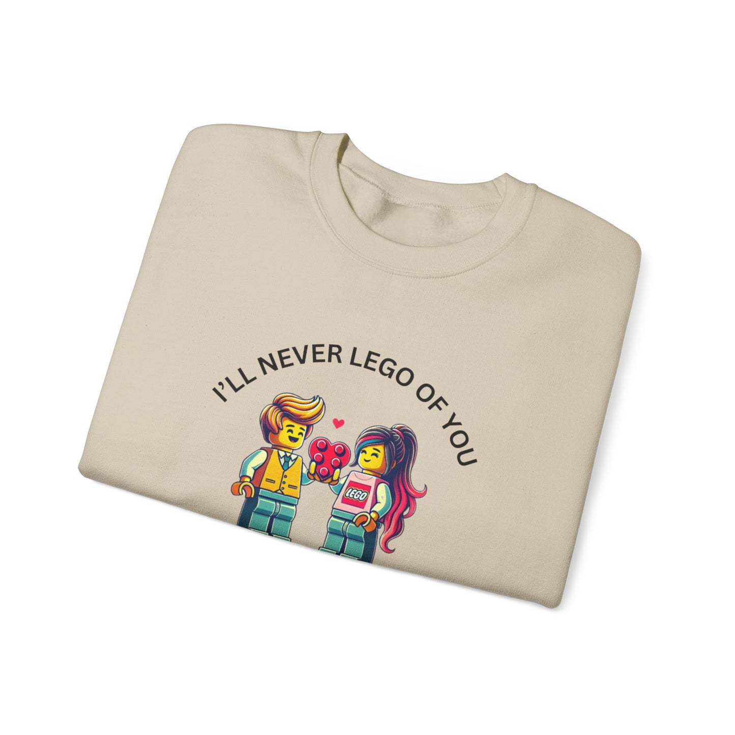 Ill Never Let go Valentines Day Unisex Heavy Blend™ Crewneck Sweatshirt