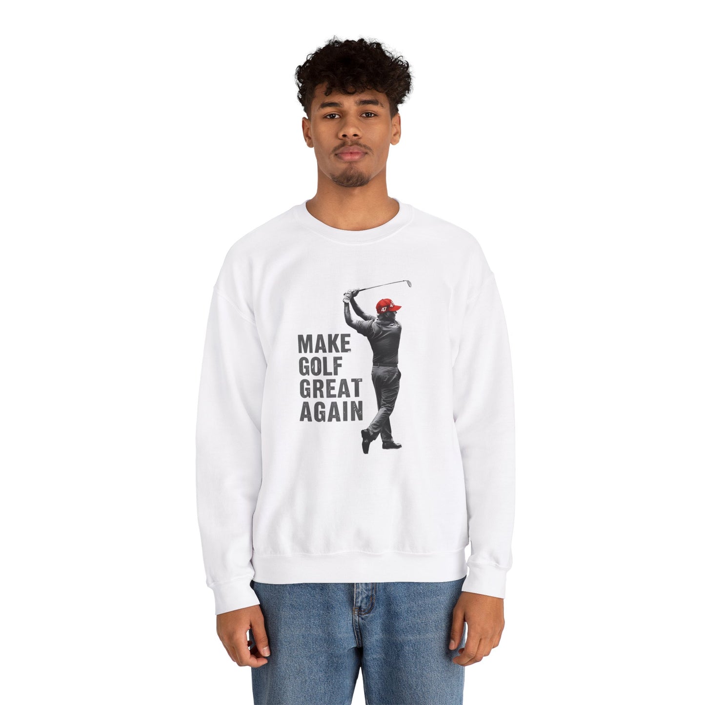 Sweatshirt President Trump Make Golf Great Again Golfing Gift