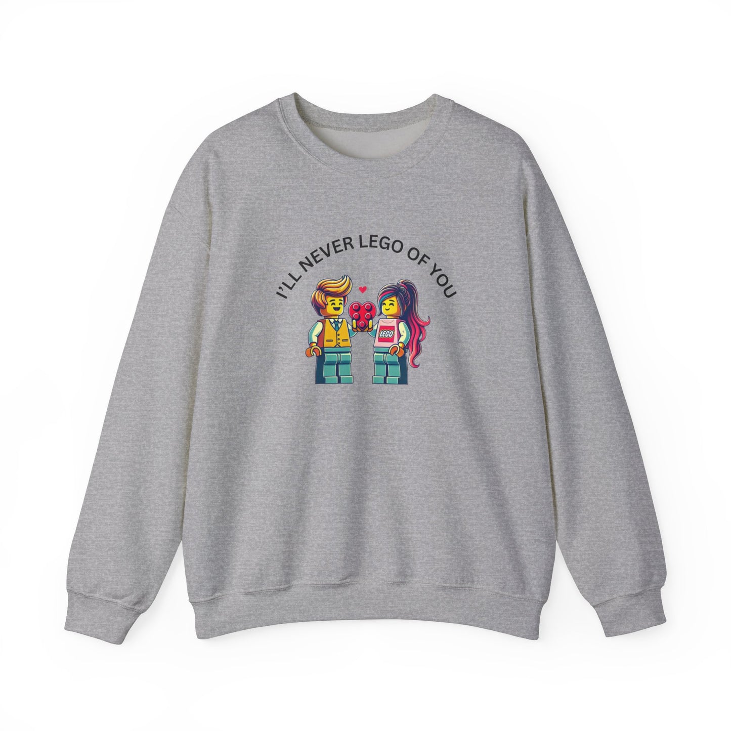 Ill Never Let go Valentines Day Unisex Heavy Blend™ Crewneck Sweatshirt