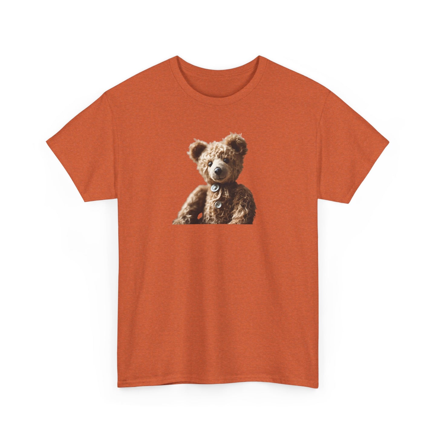 Vintage Classic Teddy Bear Cotton T-Shirt