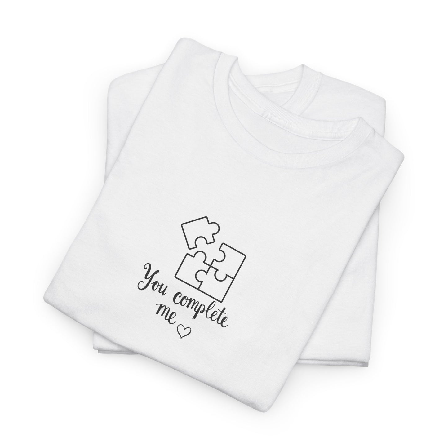 You Complete Me Valentine Day Cotton t-Shirt