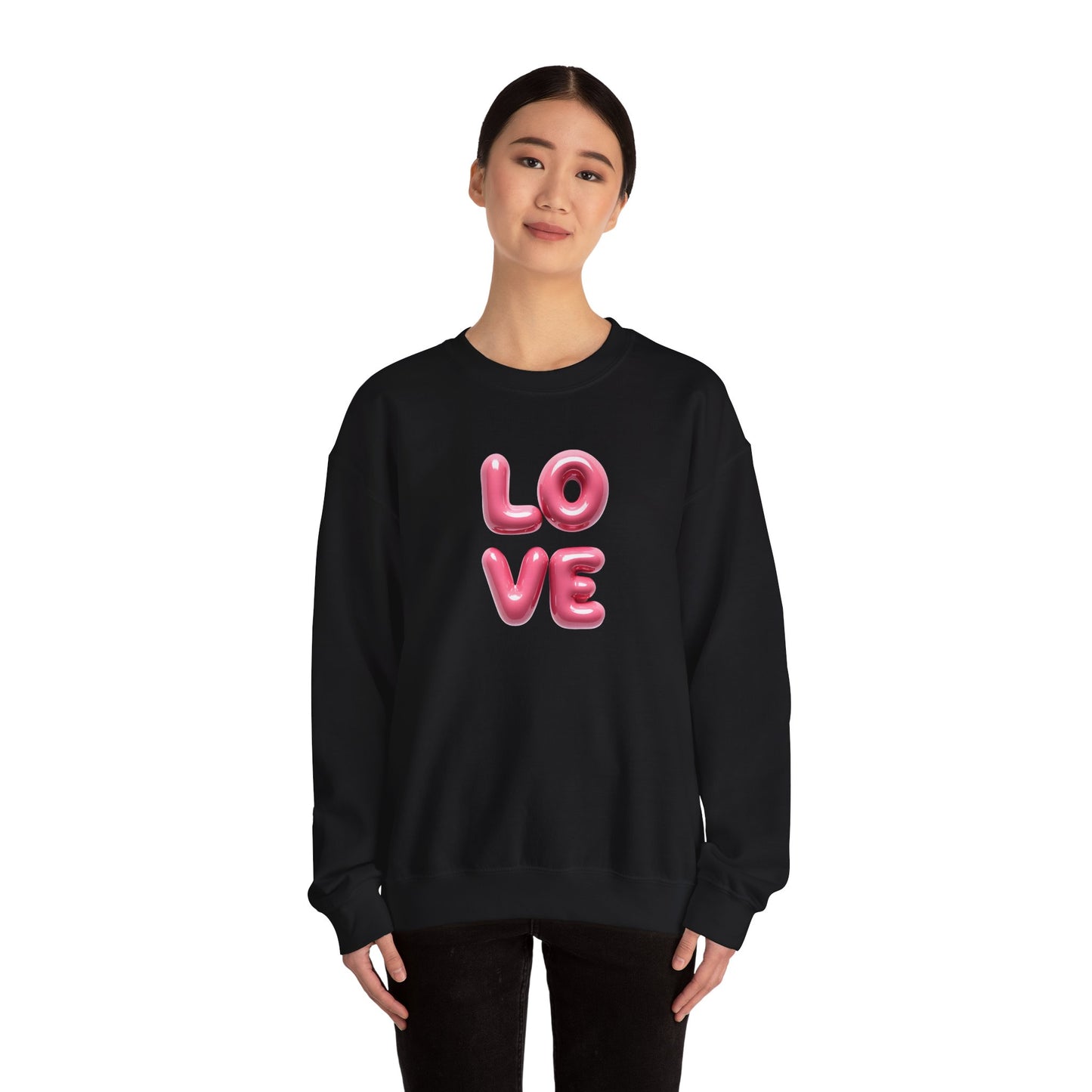 Crewneck Sweatshirt LOVE Valentines Day Gift For Her