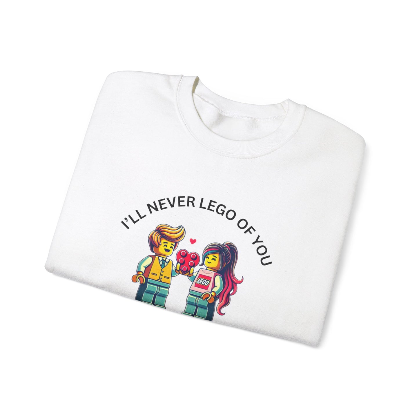 Ill Never Let go Valentines Day Unisex Heavy Blend™ Crewneck Sweatshirt