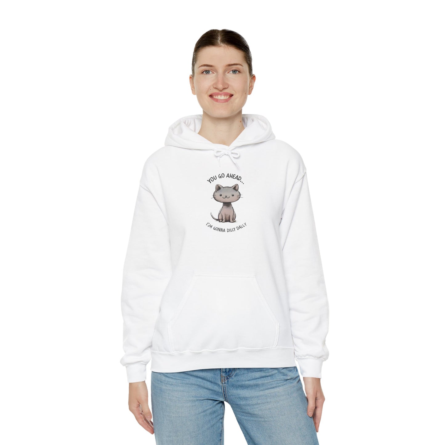 Cat Dilly Dally Hooded Sweatshirt