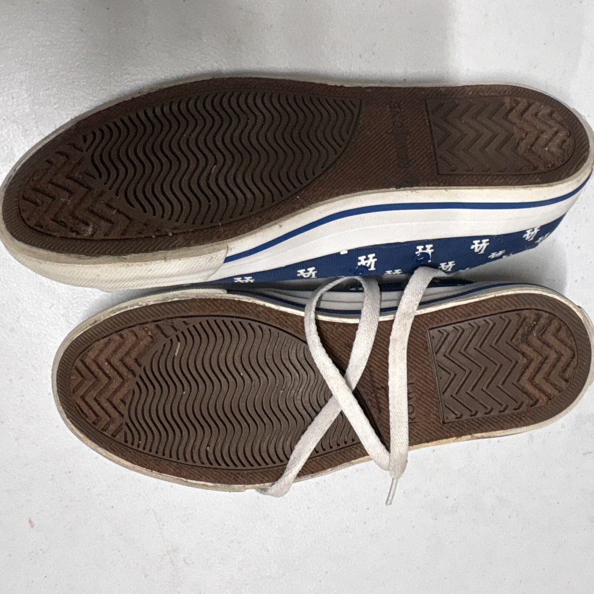 Los Angeles Dodgers Row One Canvas Shoes Womens 6.5 Mens 5 Blue MLB Sneakers