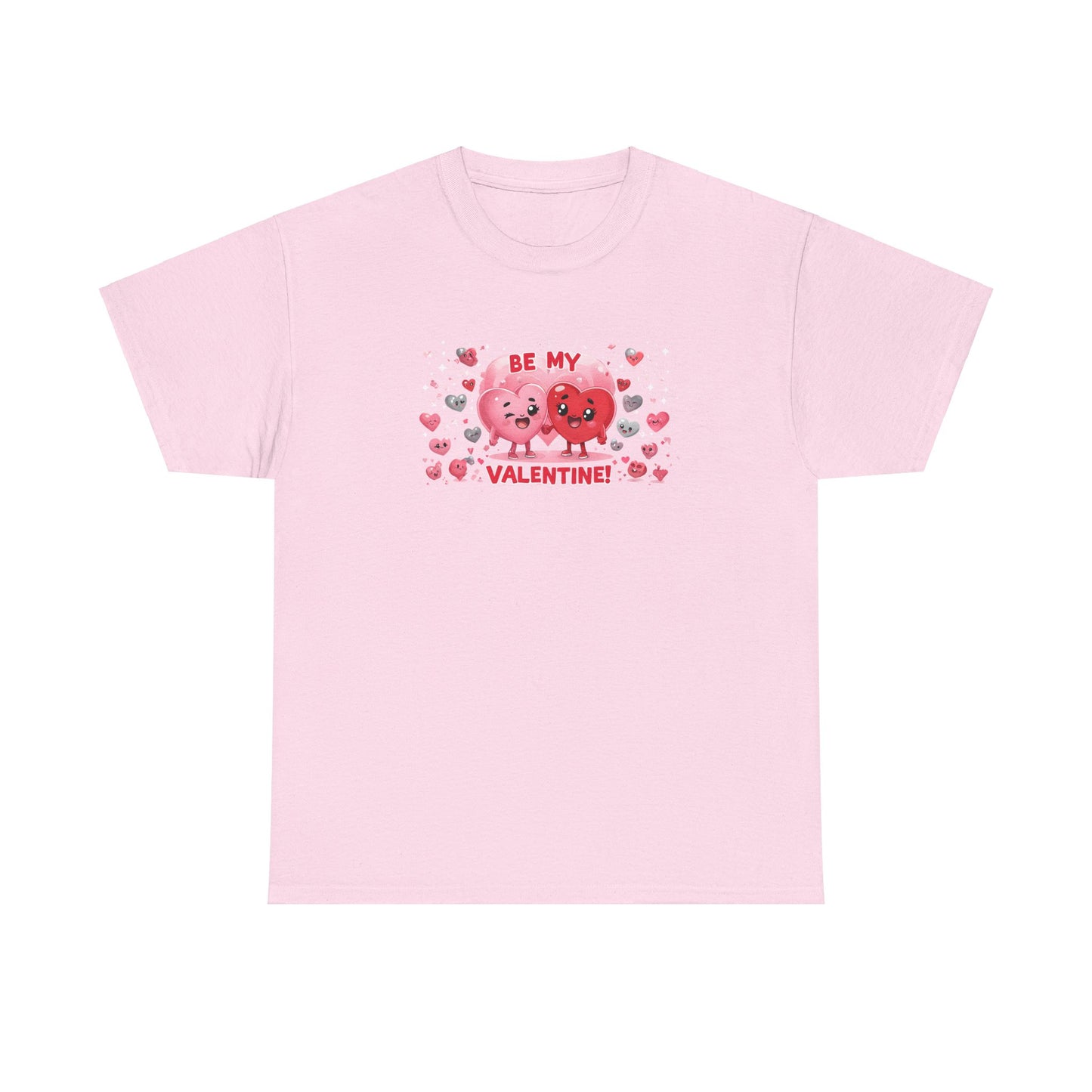 Valentines Day Candy Hearts T-Shirt Cotton Shirt