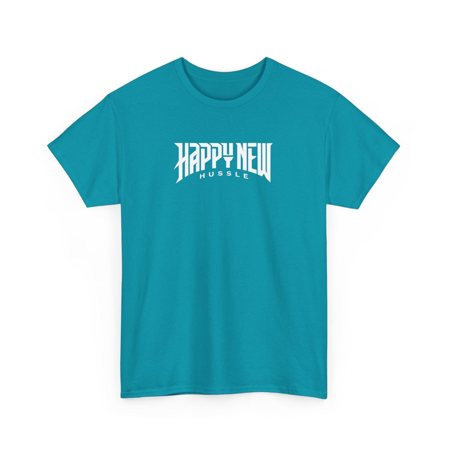 Happy New Year Hussle Cotton T-Shirt Fitspiration