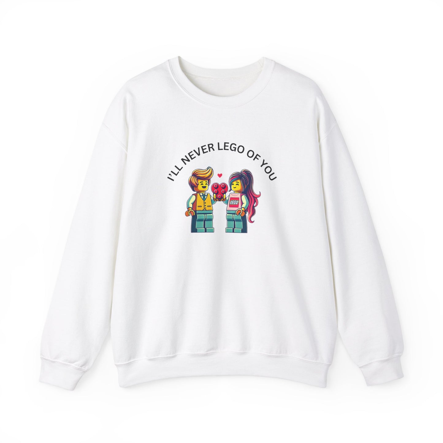 Ill Never Let go Valentines Day Unisex Heavy Blend™ Crewneck Sweatshirt