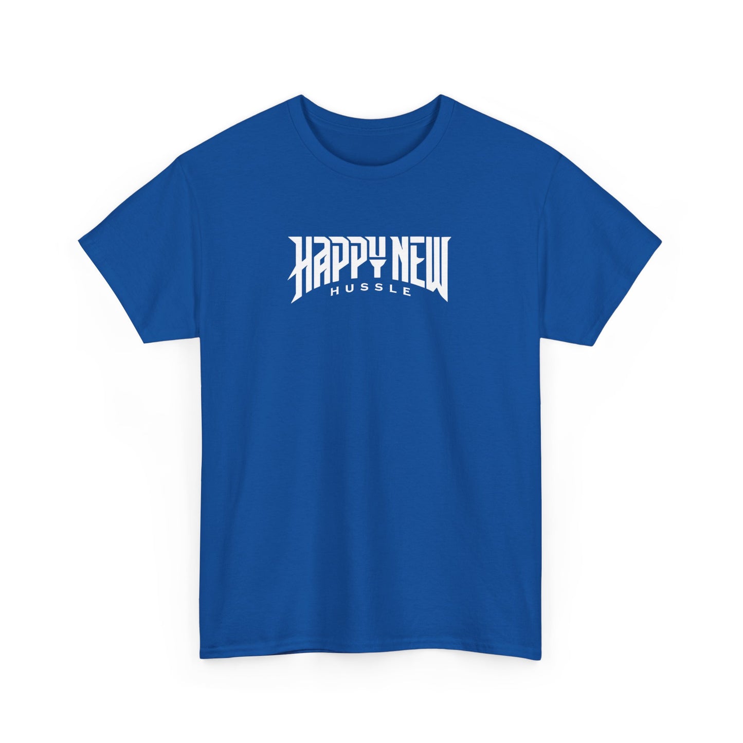Happy New Year Hussle Cotton T-Shirt Fitspiration