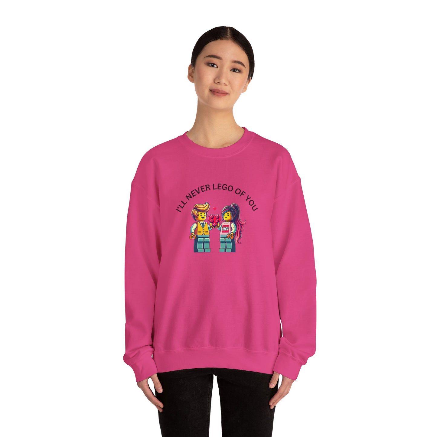 Ill Never Let go Valentines Day Unisex Heavy Blend™ Crewneck Sweatshirt