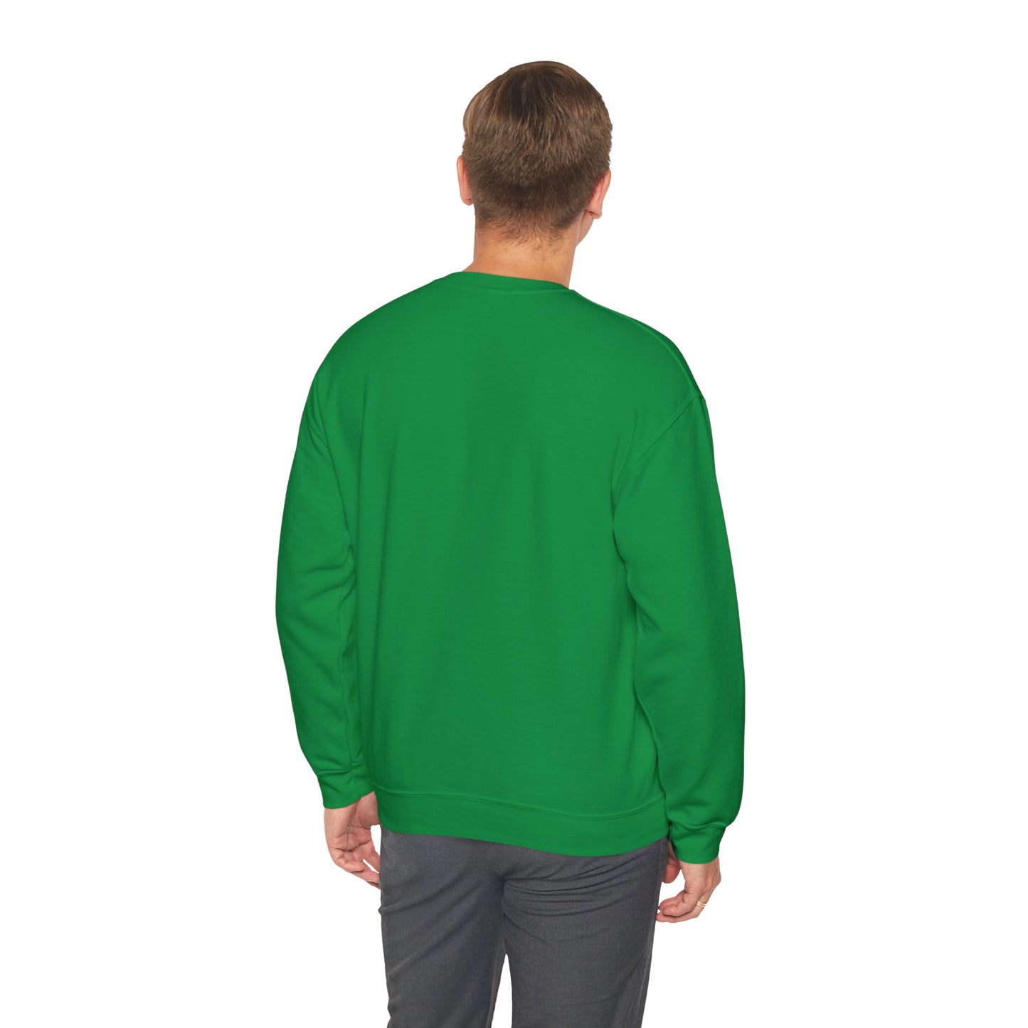 Hulk Smash Ugly Christmas Sweater Unisex Heavy Blend Crewneck Sweatshirt Printify