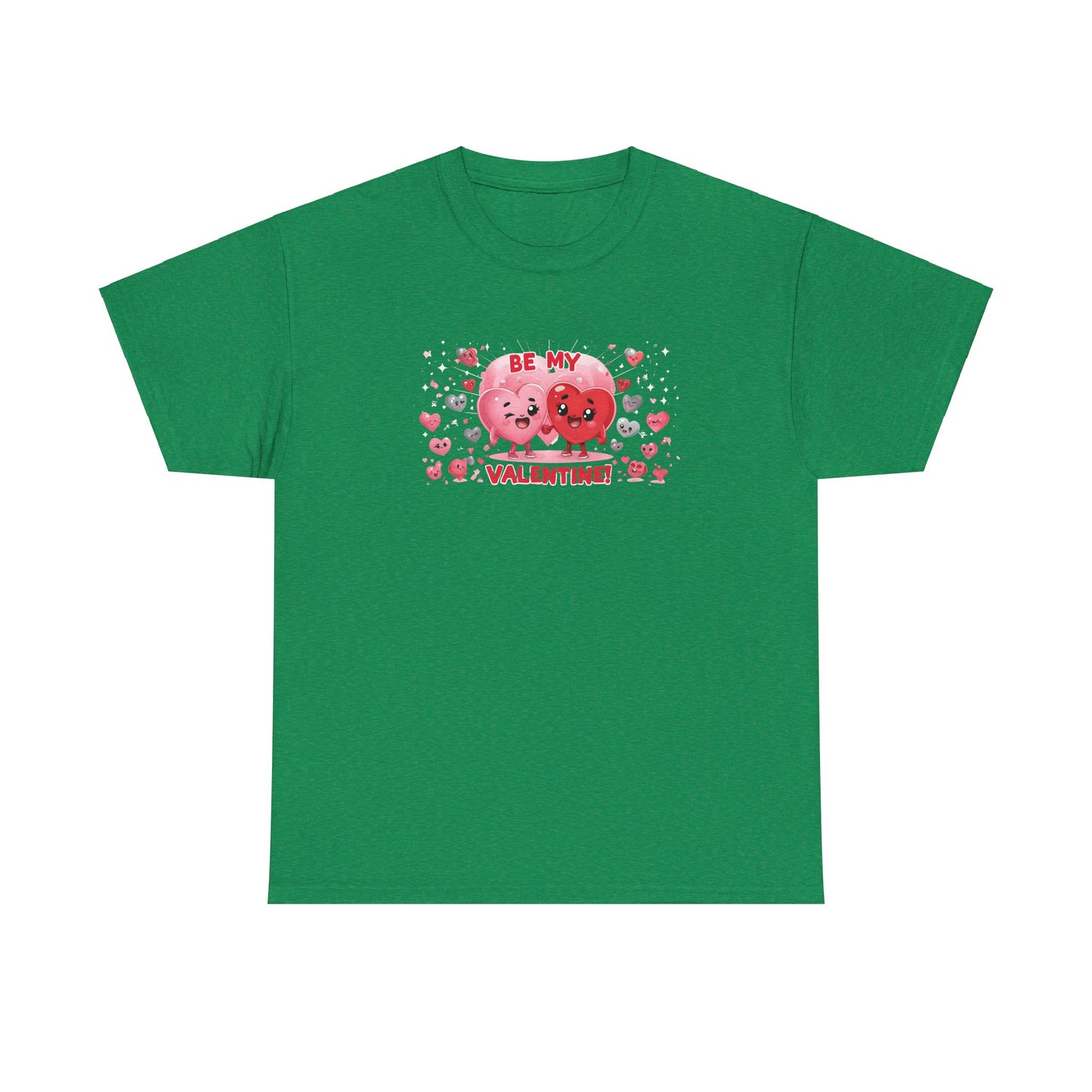 Valentines Day Candy Hearts T-Shirt Cotton Shirt