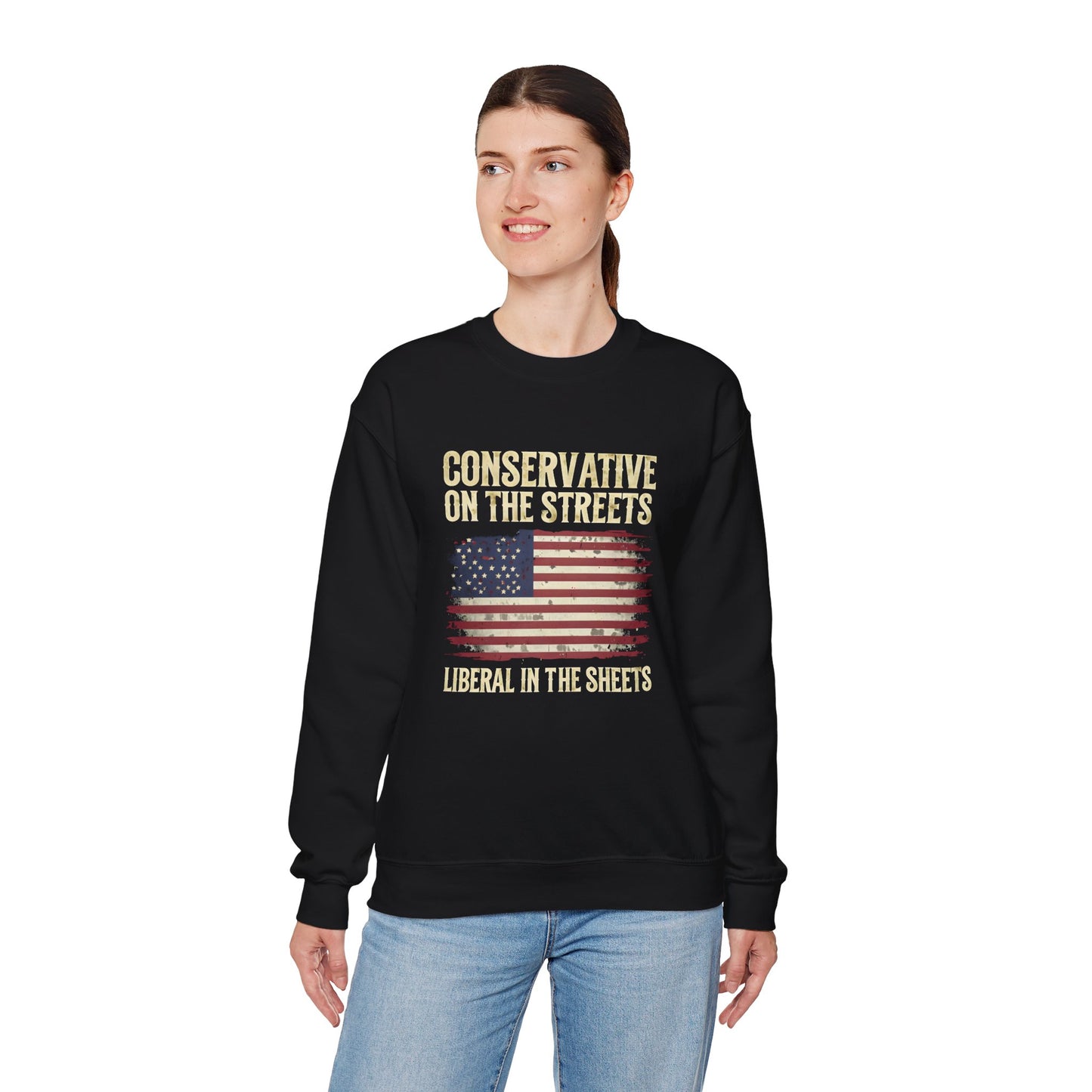 Political Sweatshirt Conservative Liberal Gift Shirt