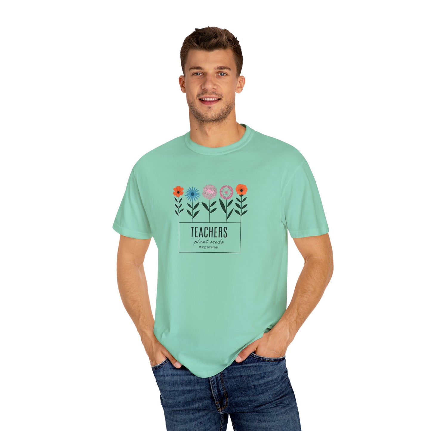 Teacher Plant Seeds T-Shirt Gift For Teachers