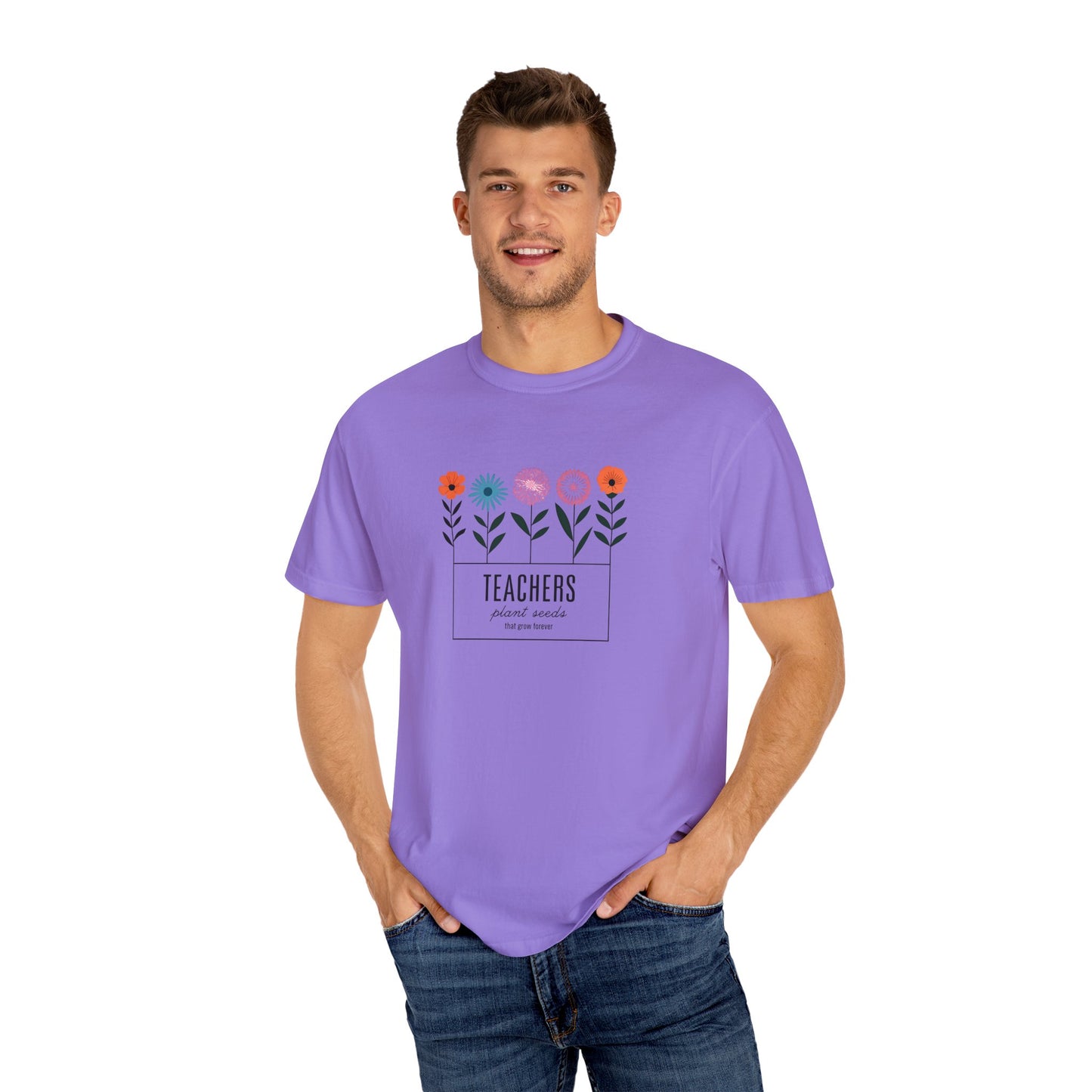 Teacher Plant Seeds T-Shirt Gift For Teachers