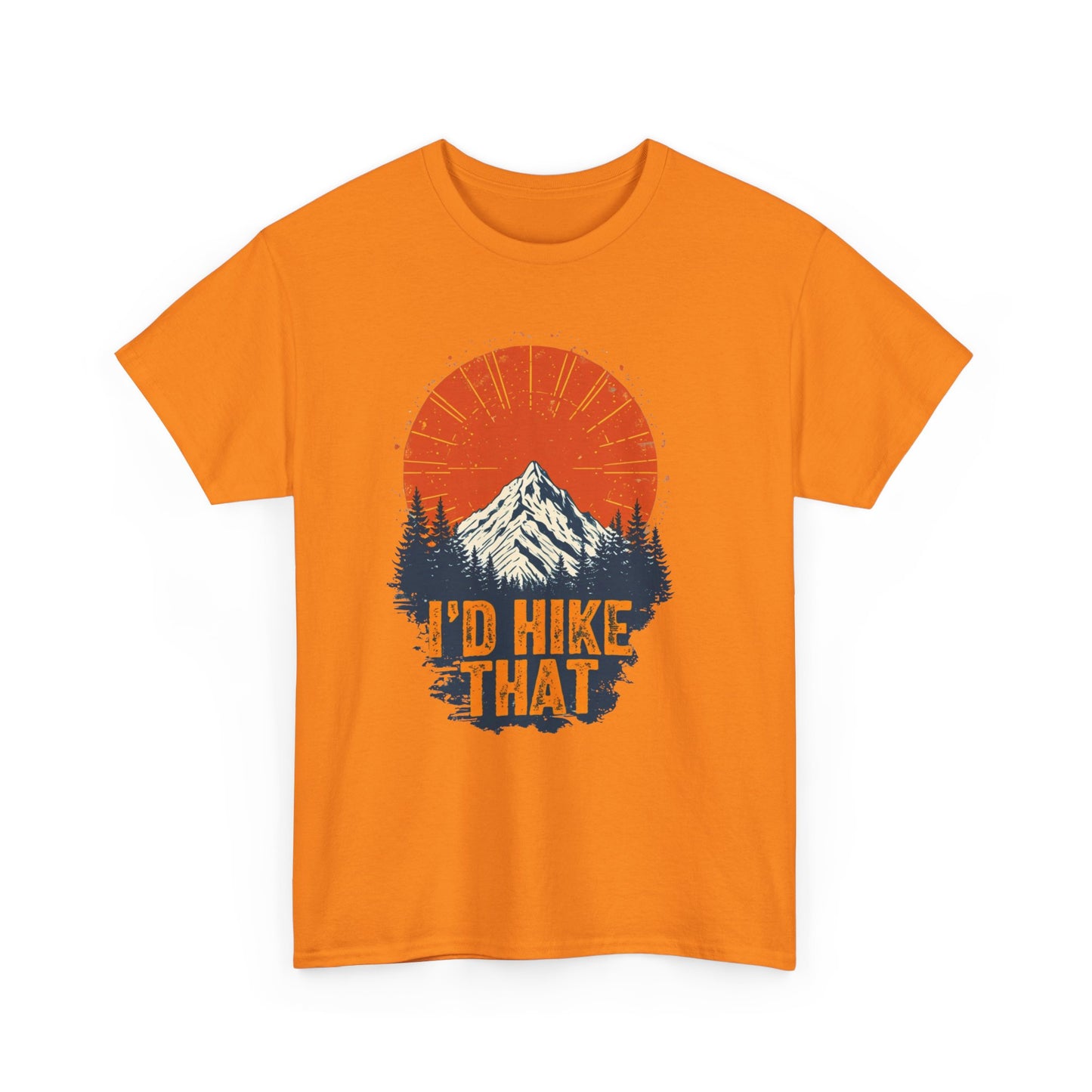 Id Hike That Unisex Heavy Cotton Tee