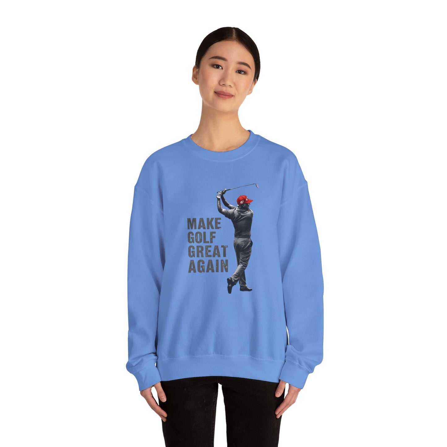 Sweatshirt President Trump Make Golf Great Again Golfing Gift