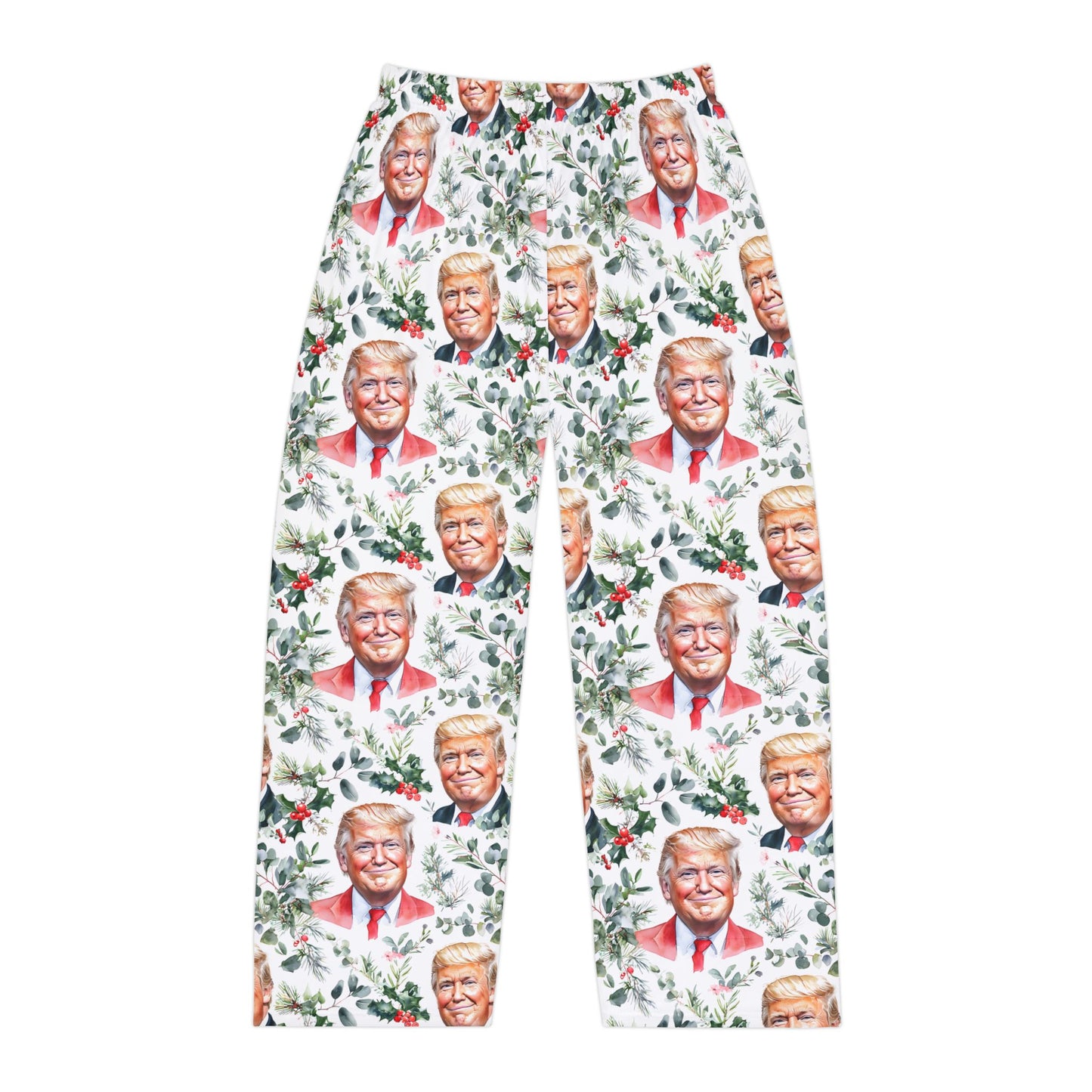 Donald trump Men's Pajama Pants (AOP) Printify