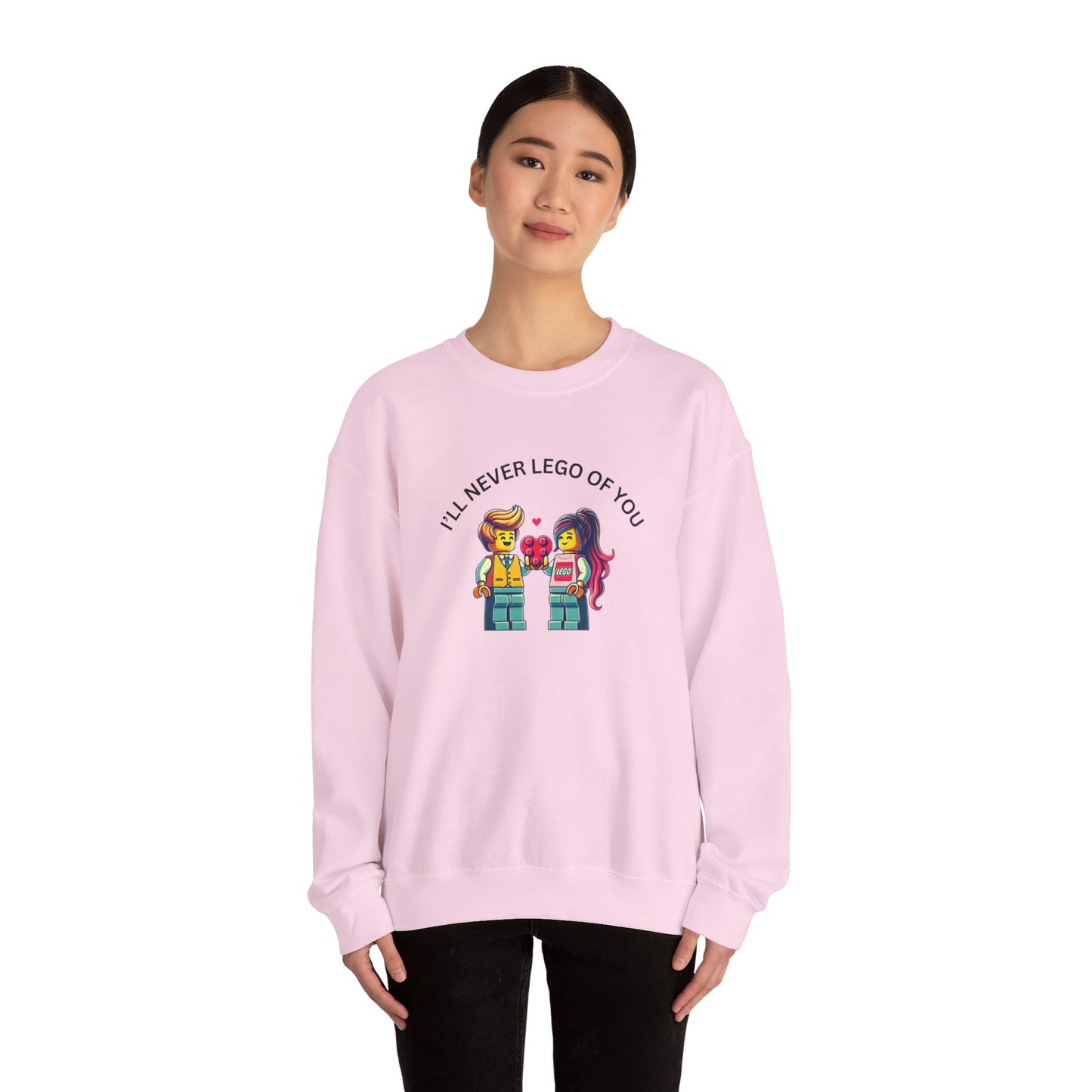 Ill Never Let go Valentines Day Unisex Heavy Blend™ Crewneck Sweatshirt