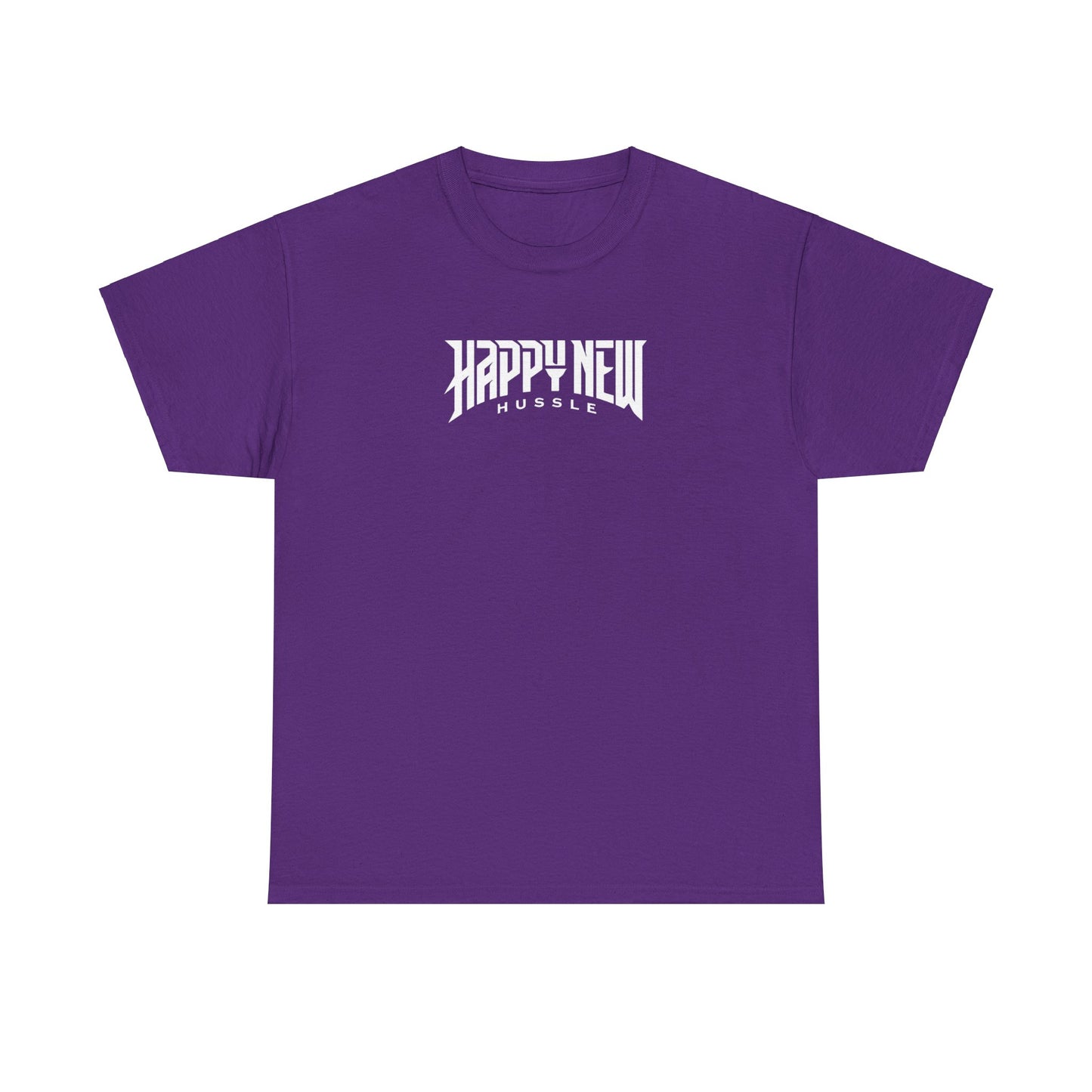Happy New Year Hussle Cotton T-Shirt Fitspiration