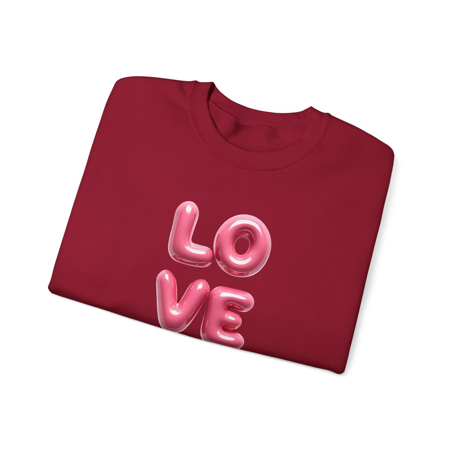 Crewneck Sweatshirt LOVE Valentines Day Gift For Her