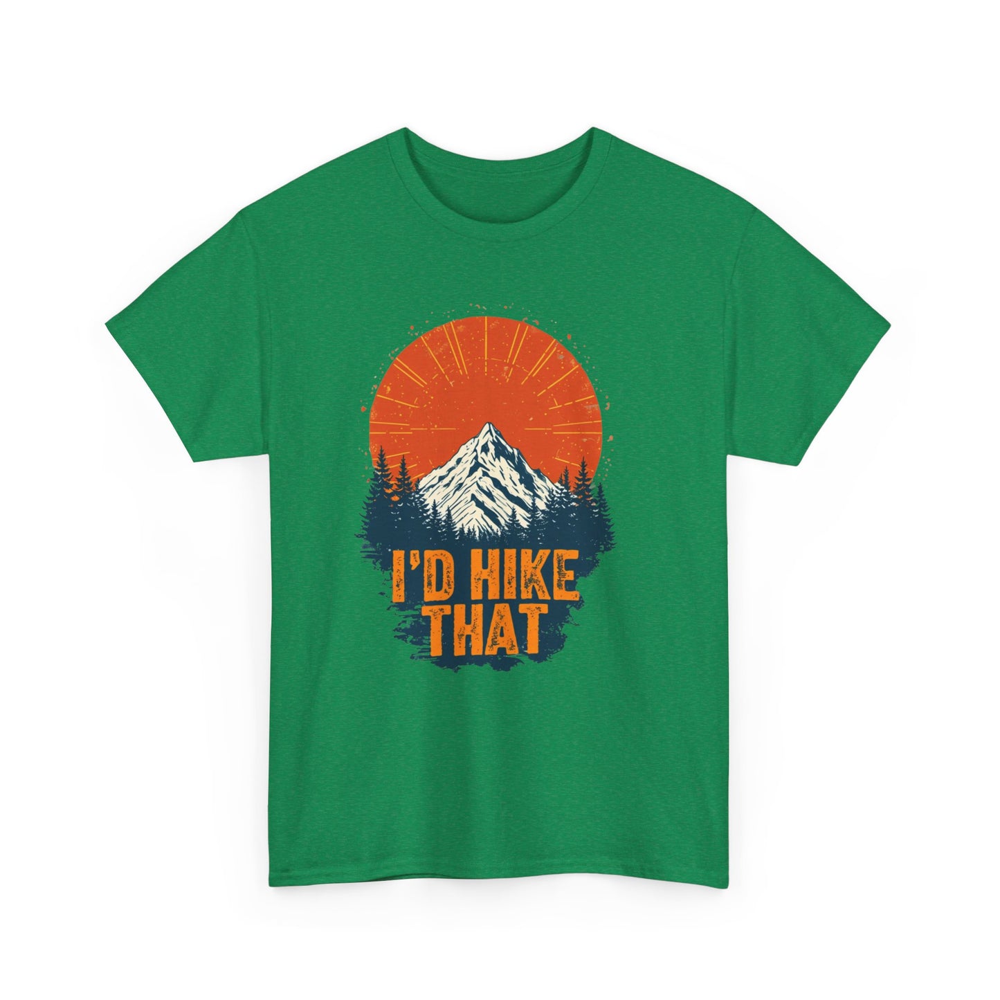 Id Hike That Unisex Heavy Cotton Tee