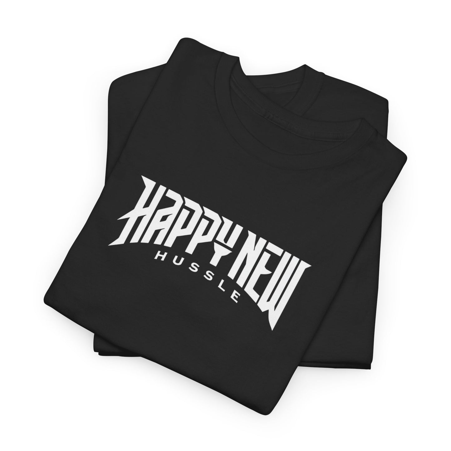 Happy New Year Hussle Cotton T-Shirt Fitspiration